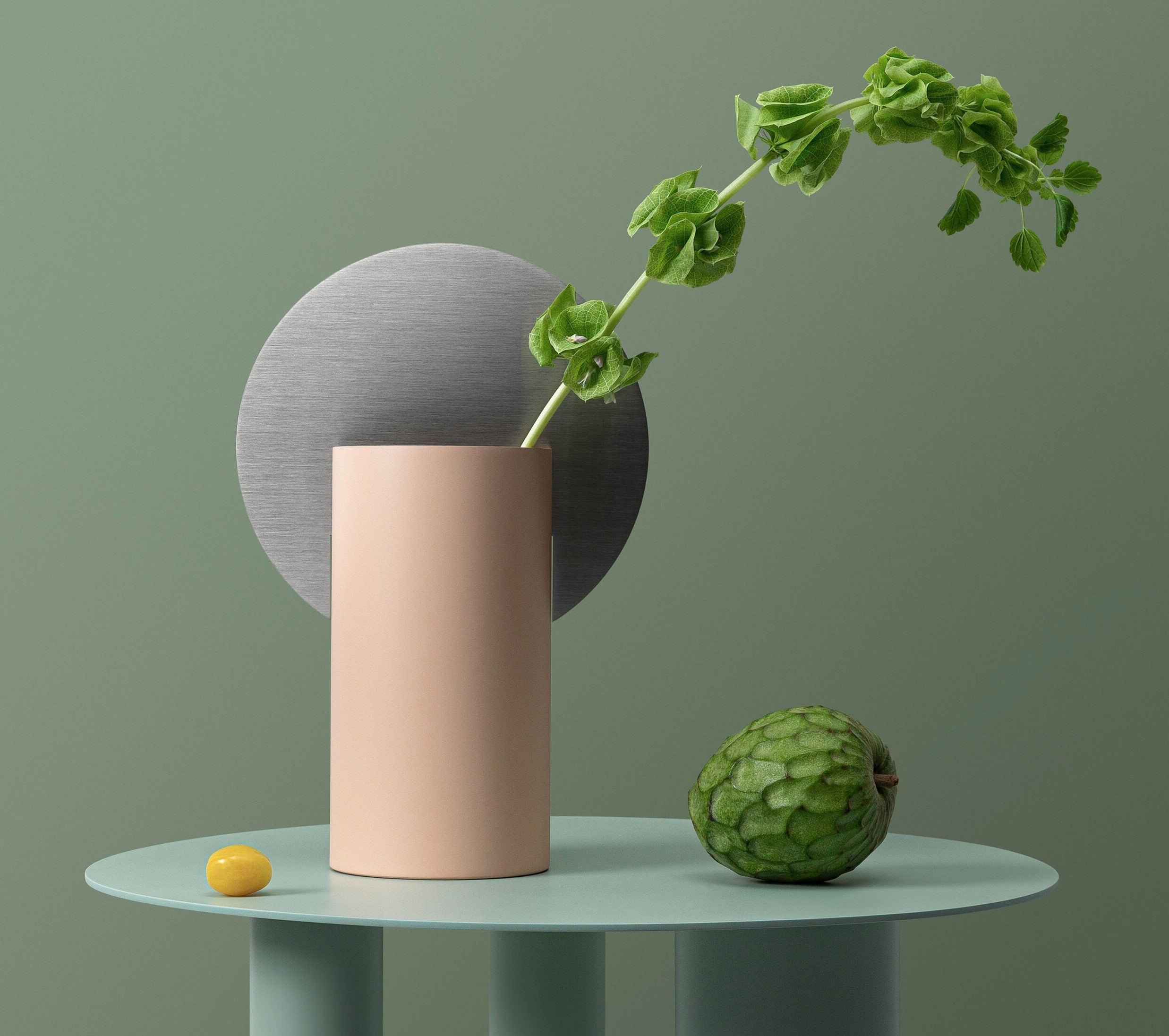 Noom Malevich Vase CS8 - Modern Ceramic Home Decor for Living Room, Bedroom & Office - Geometric Art Vase for Flowers & Interior Design