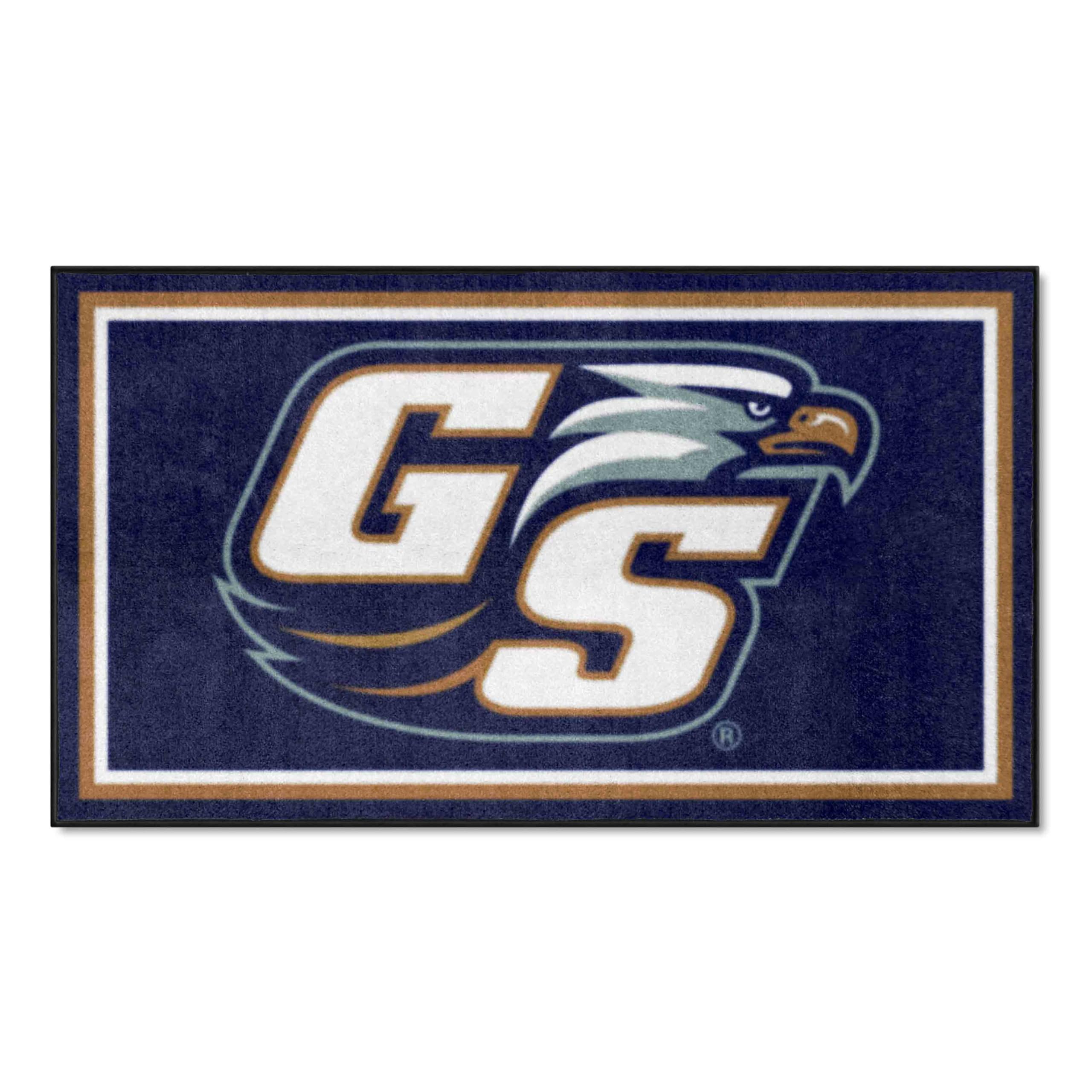 Georgia Southern Eagles 3ft x 5ft Plush NCAA Area Rug - Soft College Team Fan Mat for Living Room, Game Room & Tailgating Decor | FANMATS 19742