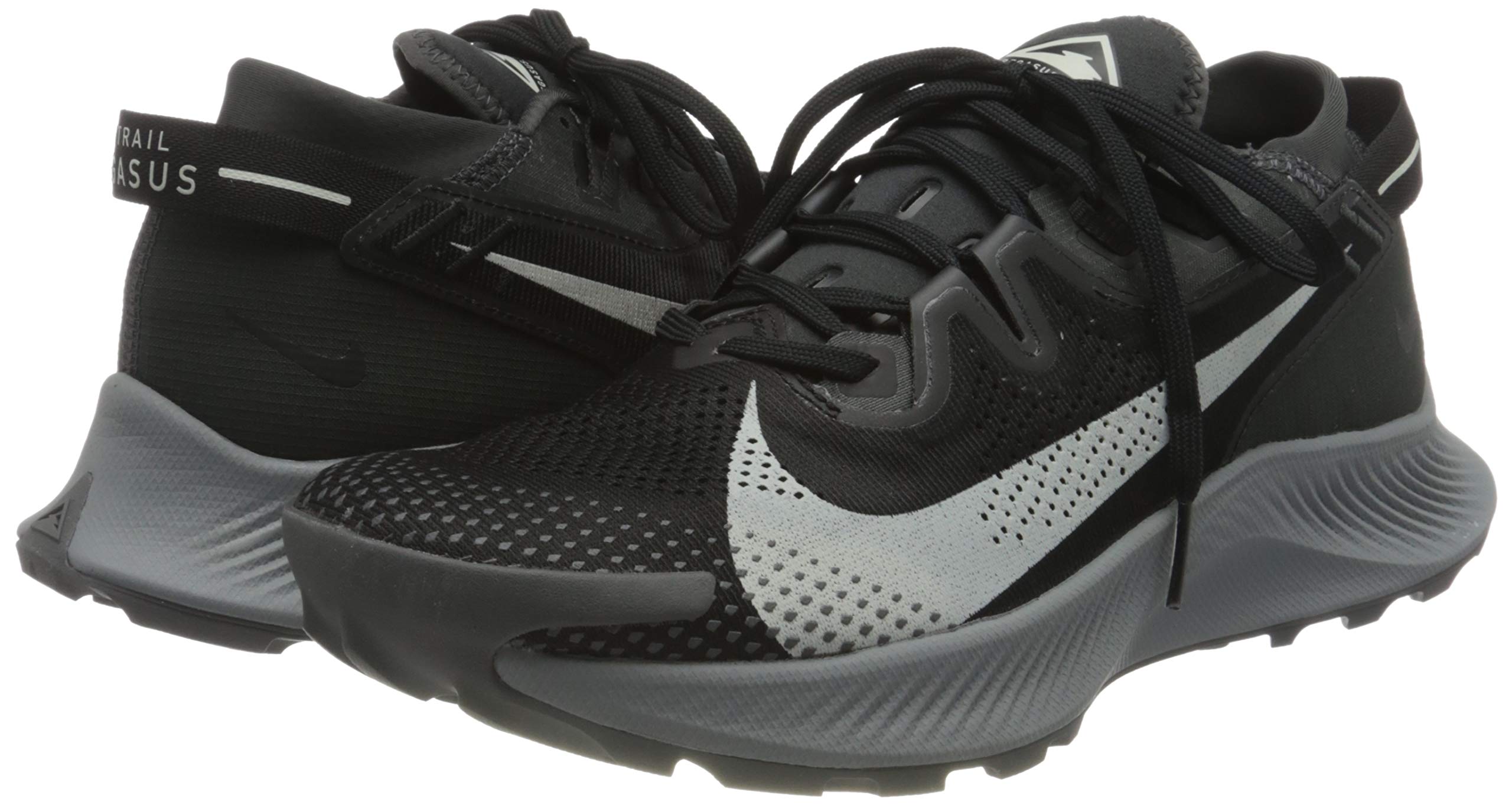 Nike Men's Air Zoom Pegasus 39 Running Shoes - Lightweight Cushioned for Marathon, Training & Road Running - Black/White Size 10