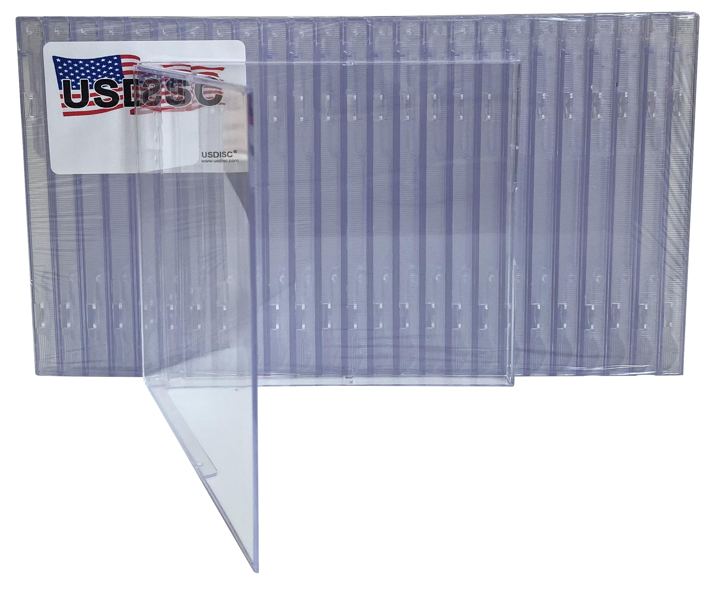 10.4mm Clear Calendar Display Case - Pack of 100 | Perfect for Office Organization, Retail Displays & Home Decor