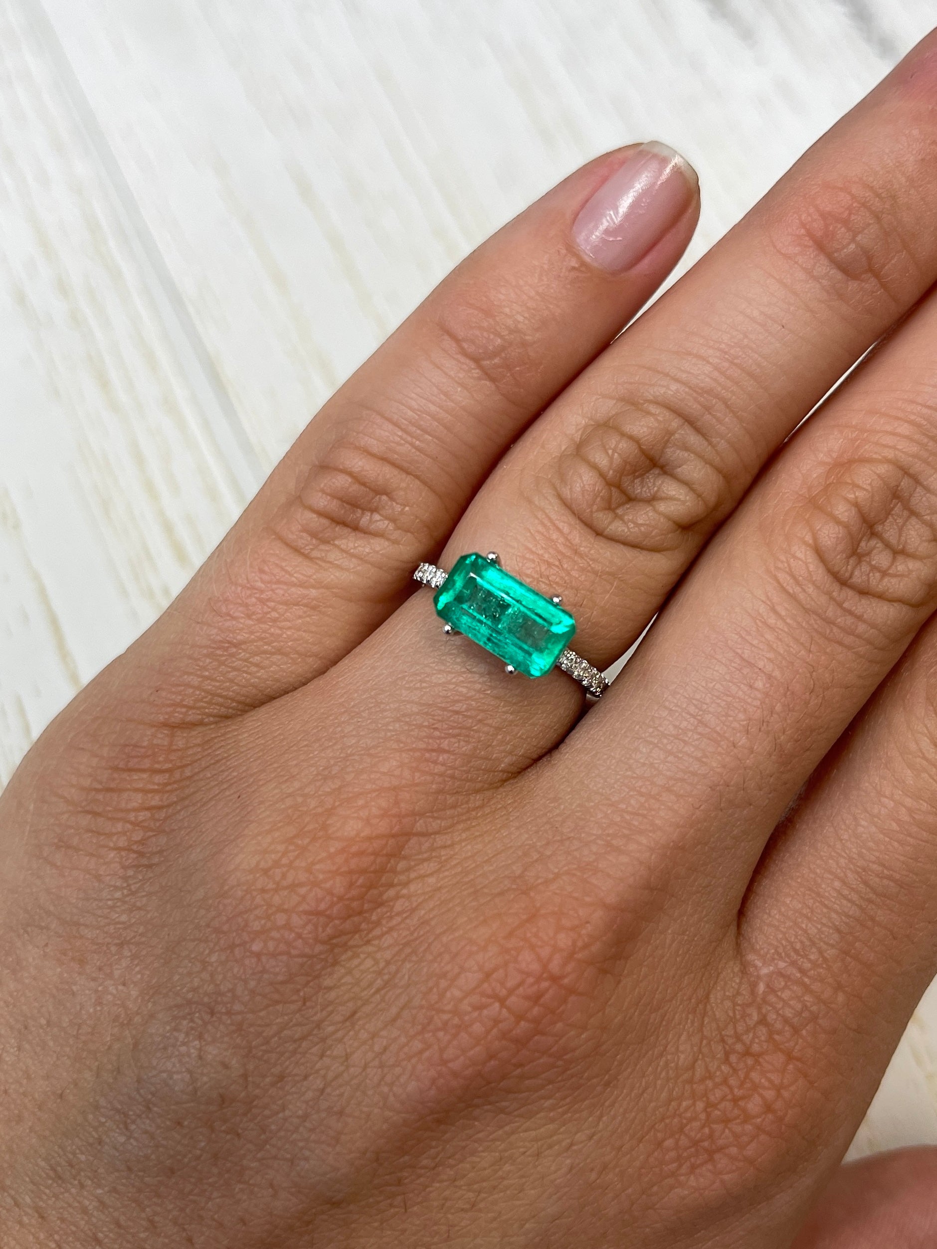 2.70 Carat 11.4x6mm Yellowish Elongated Emerald Cut Loose Gemstone for Jewelry Making - Perfect for Engagement Rings, Earrings & Pendants