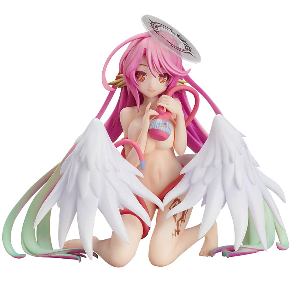 Premium 1/12 Scale Jibril Anime Figure from No Game No Life - Cute Collectible PVC Statue (15cm/5.9
