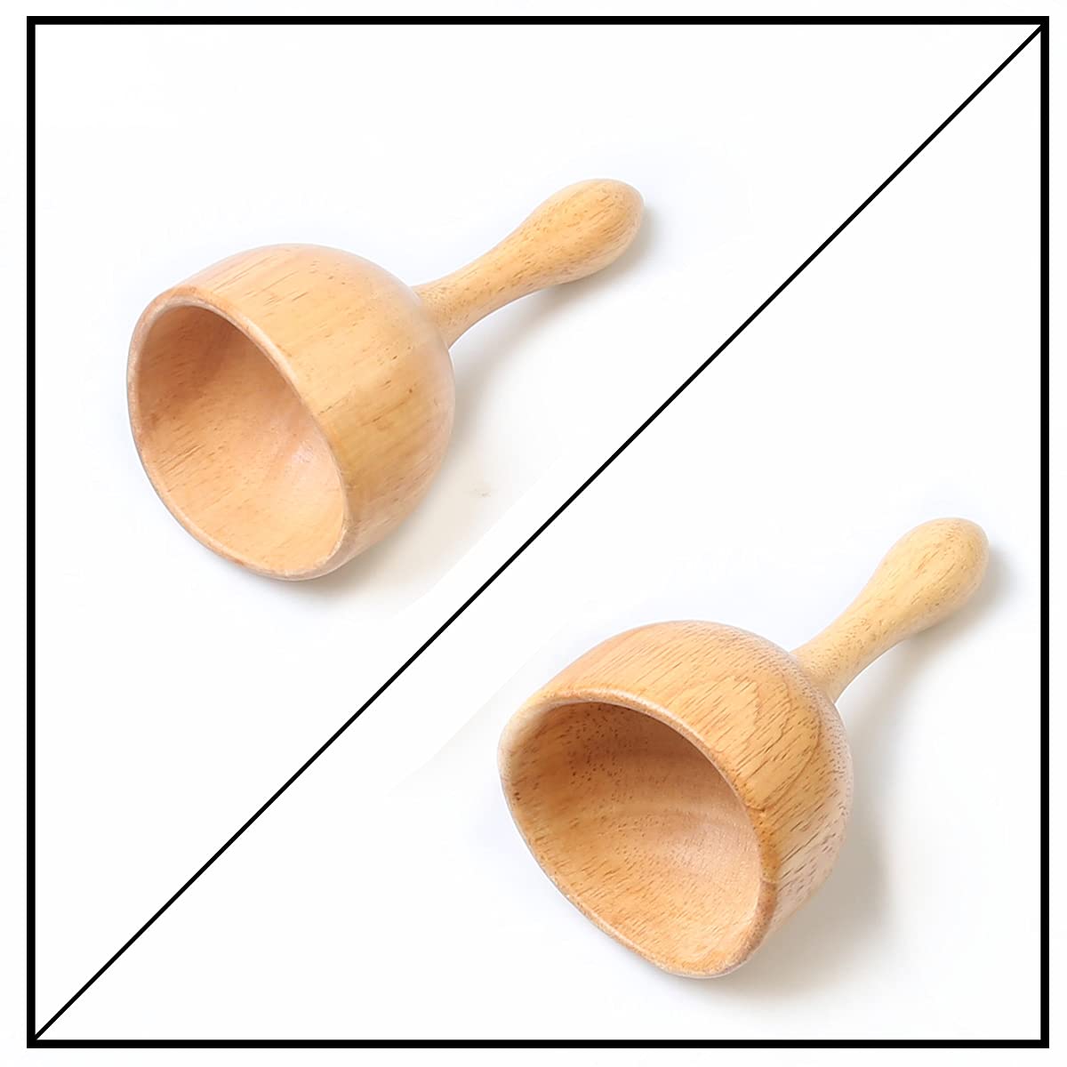 Premium Wooden Massage Cup Set - Natural Wood Therapy Tools for Full-Body Muscle Relief, Cellulite Reduction & Body Contouring (Maderoterapia) - Perfect for Spa, Home Massage & Lymphatic Drainage Therapy