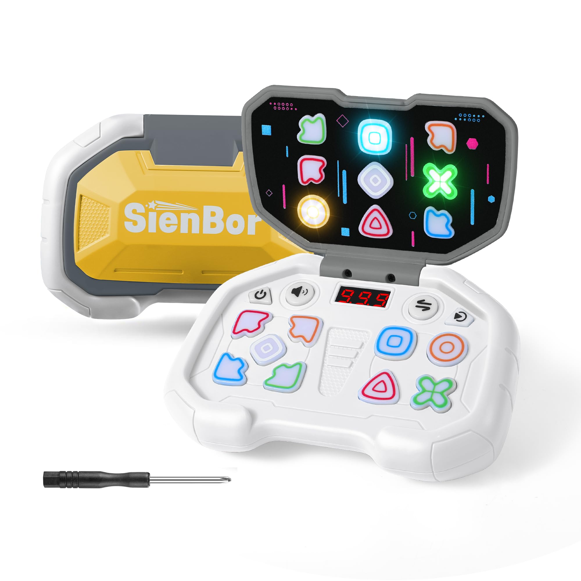 Best Handheld Game Console for Kids Ages 6-12 - ADHD Sensory Fidget Toys for Boys & Girls - Stress Relief Birthday Gifts - Perfect for Travel, Classroom & Home Use