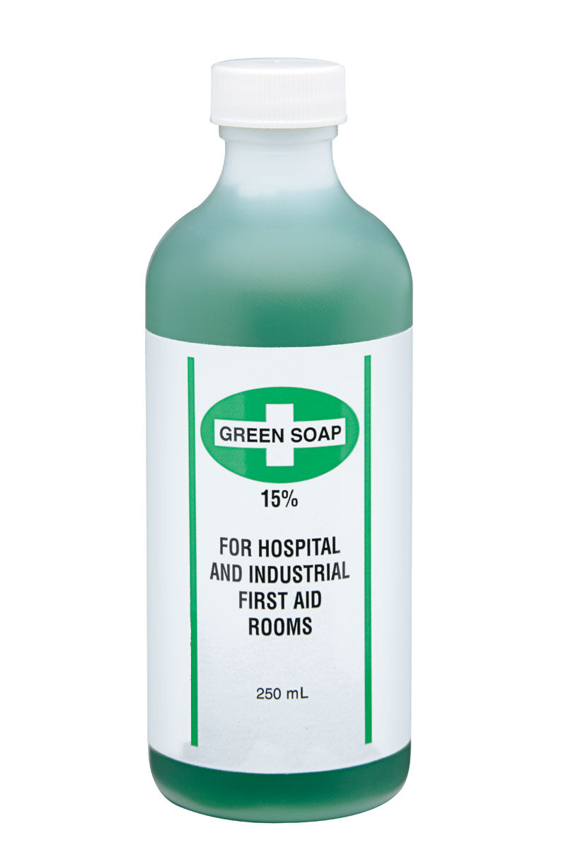 Green Soap Antiseptic Cleanser - 250 mL/Bottle | Professional Skin Cleansing for Tattoos, Piercings & Medical Use