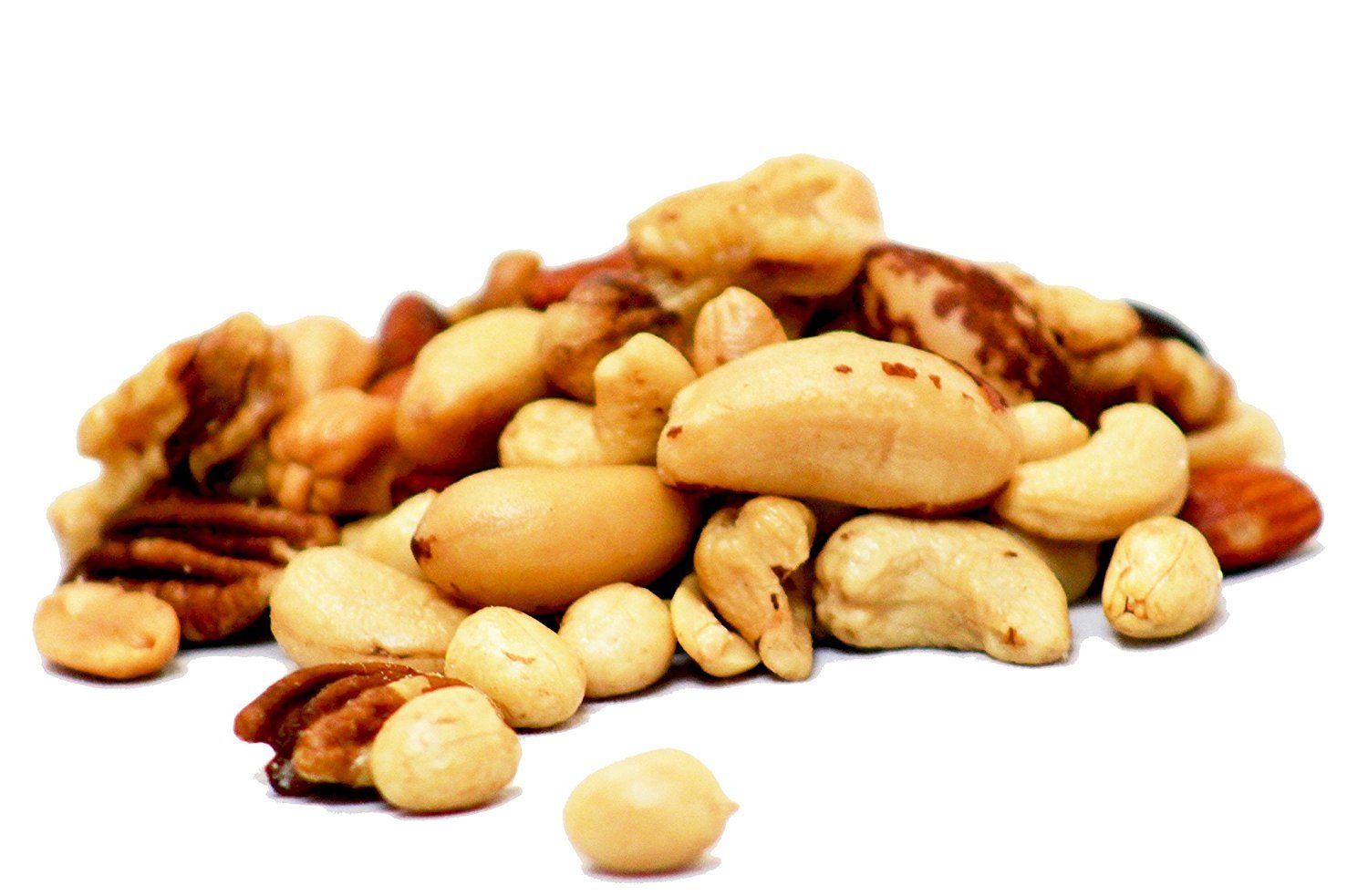 Premium BBQ Mixed Nuts with Sea Salt - Roasted & Salted Snack for Parties, Hiking & Healthy On-the-Go Nutrition