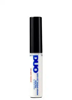Duo Quick Set Strip Lash Adhesive - Clear Waterproof Eyelash Glue for False Lashes | Long Lasting & Easy to Apply | Perfect for Daily Wear, Special Occasions & Makeup Artists