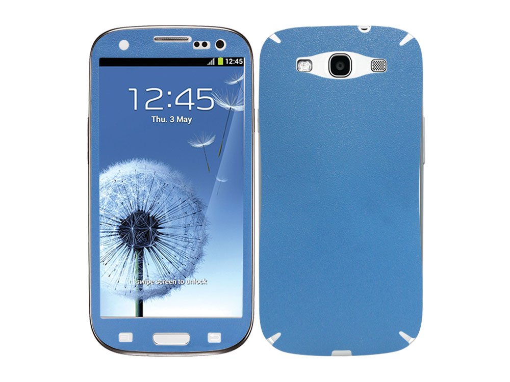 Cellet Super Strong Screen Protector for Samsung Galaxy S III - Blue | Scratch Protection