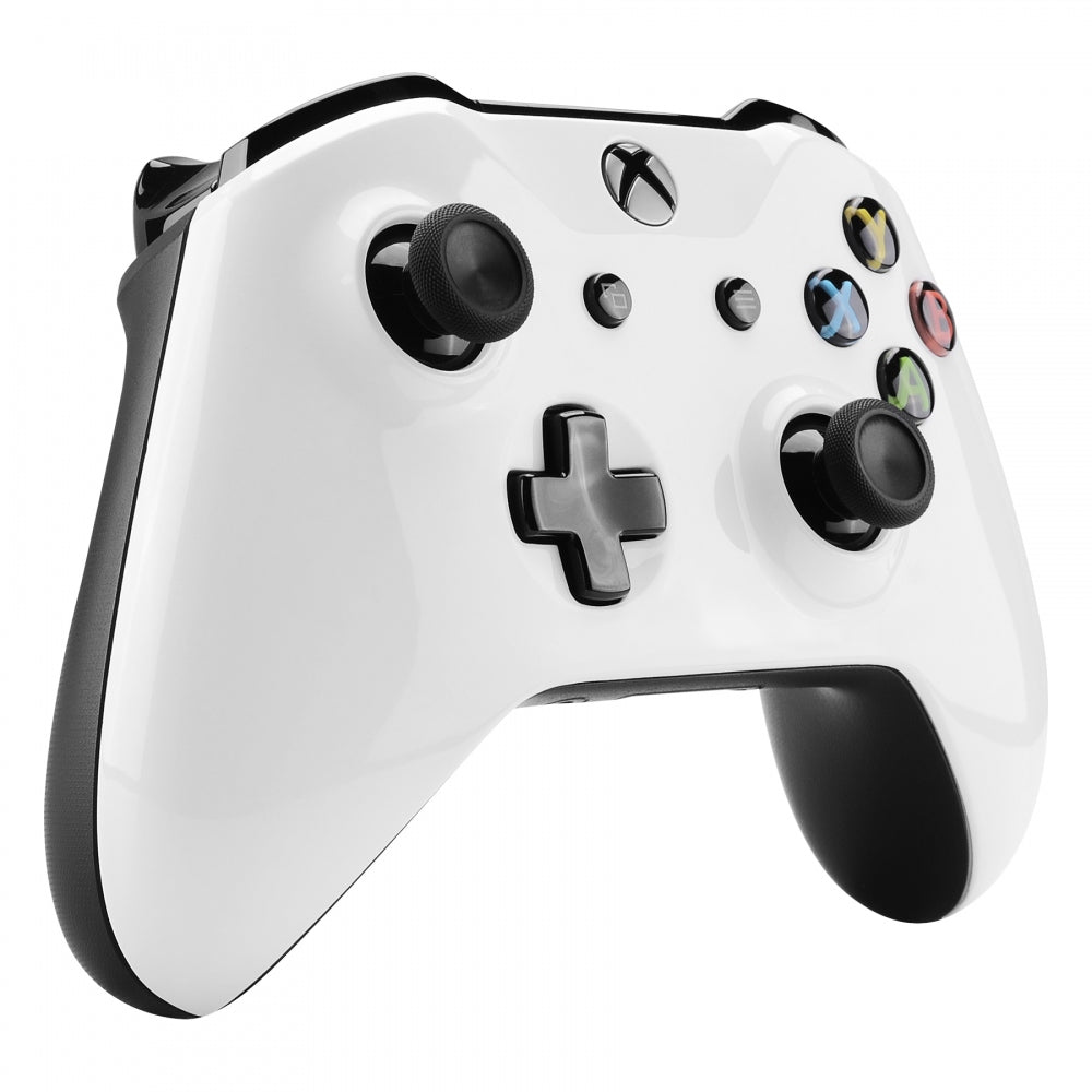 Glow in The Dark Front Housing Shell Faceplate for Microsoft Xbox One X & One S Controller (Model 1708) - Custom Replacement Cover with Enhanced Grip - Perfect for Gaming in Low Light & Nighttime Play