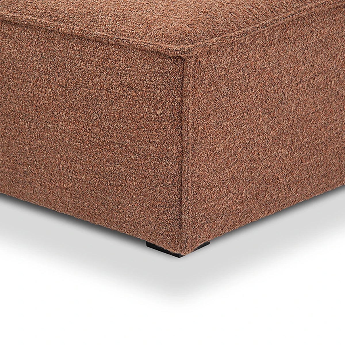 Daphne Boucle Modular 1-Seater Sofa (Armless) - Modern Living Room Furniture for Small Spaces & Apartments