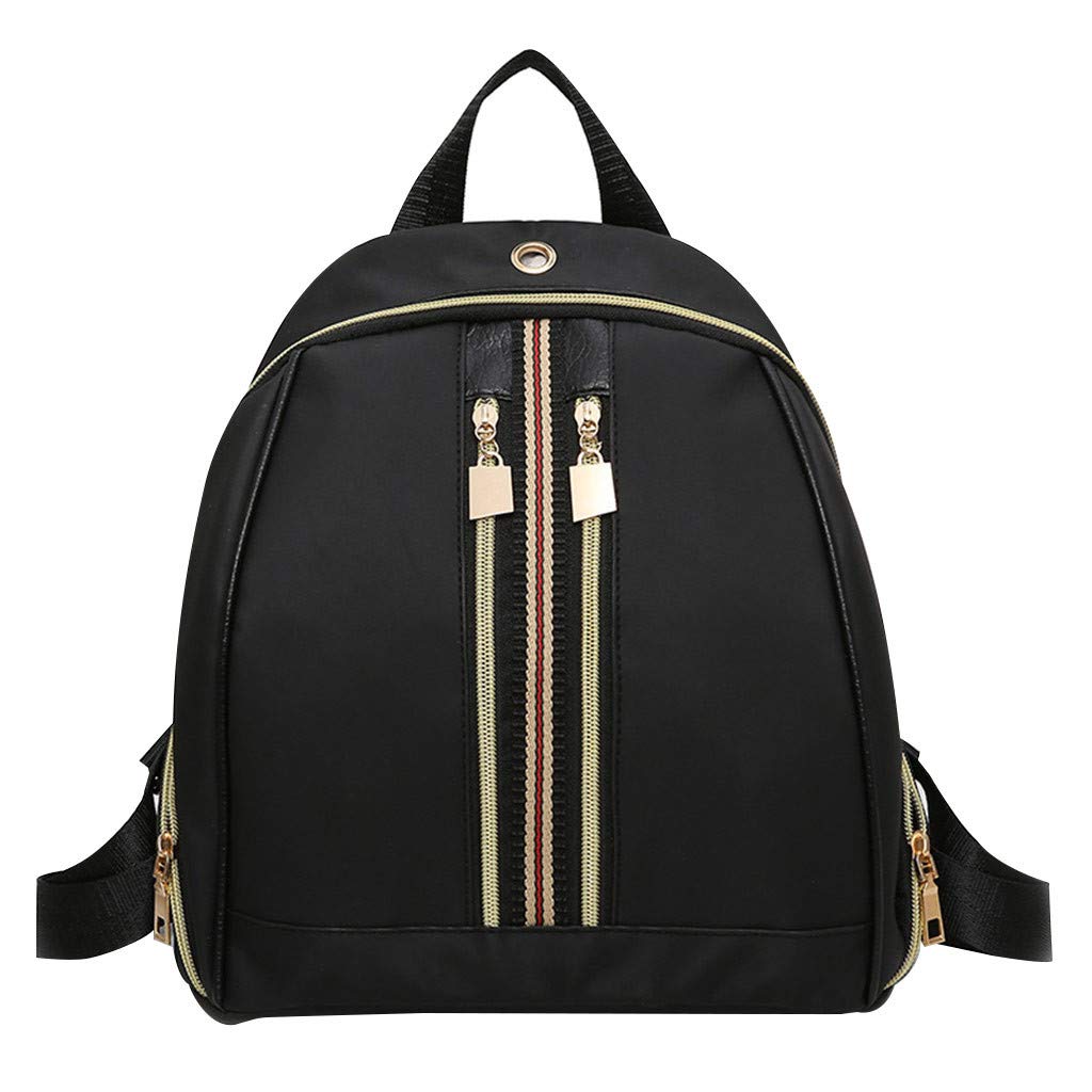 Women's Leopard Print Canvas Backpack - Large Capacity Travel & Student Bag for Daily Use