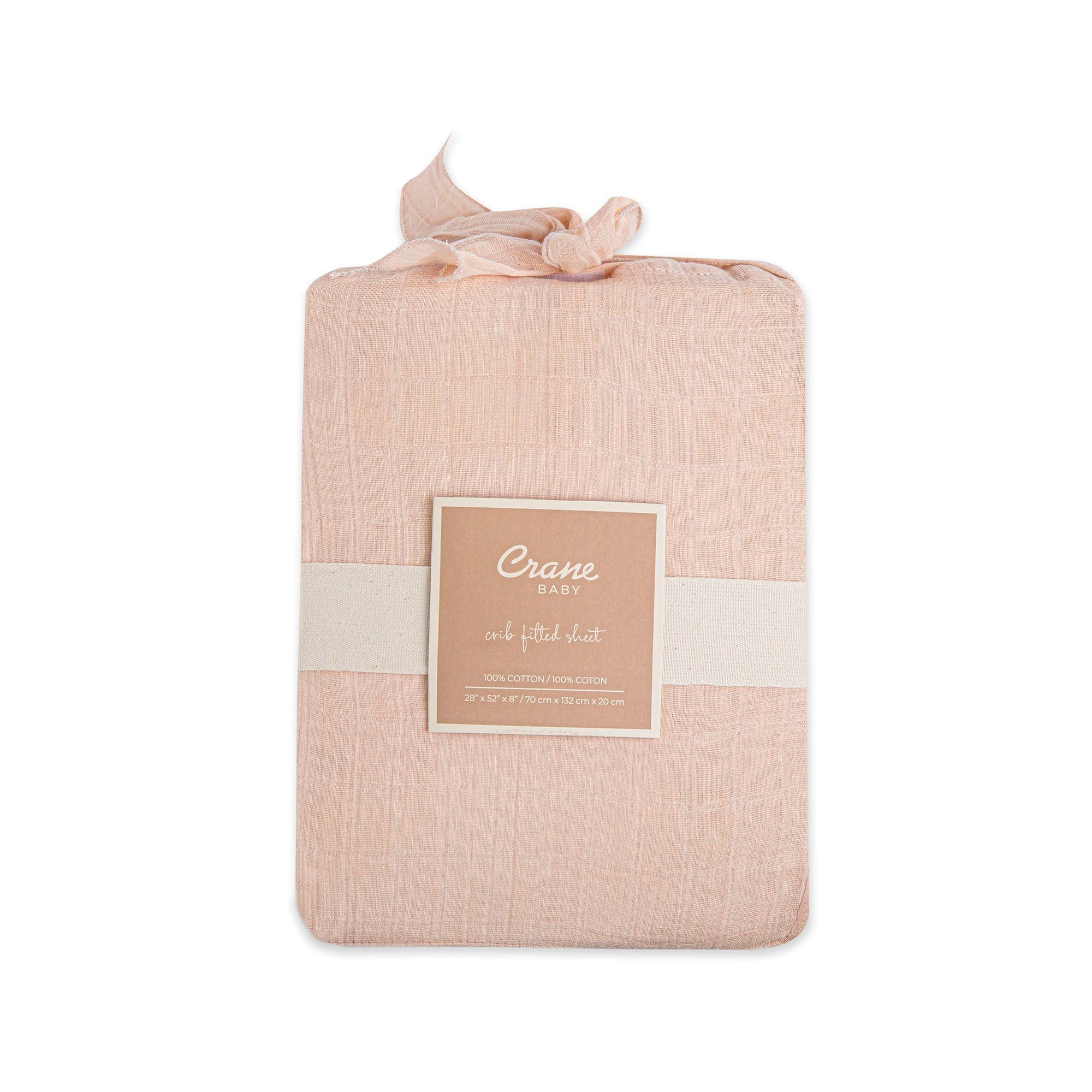 Soft Organic Cotton Fitted Crib Sheet for Baby Crib - Breathable & Hypoallergenic Nursery Bedding - Perfect for Newborns, Infants & Toddlers - Ideal for Daycare, Nursery or Home Use