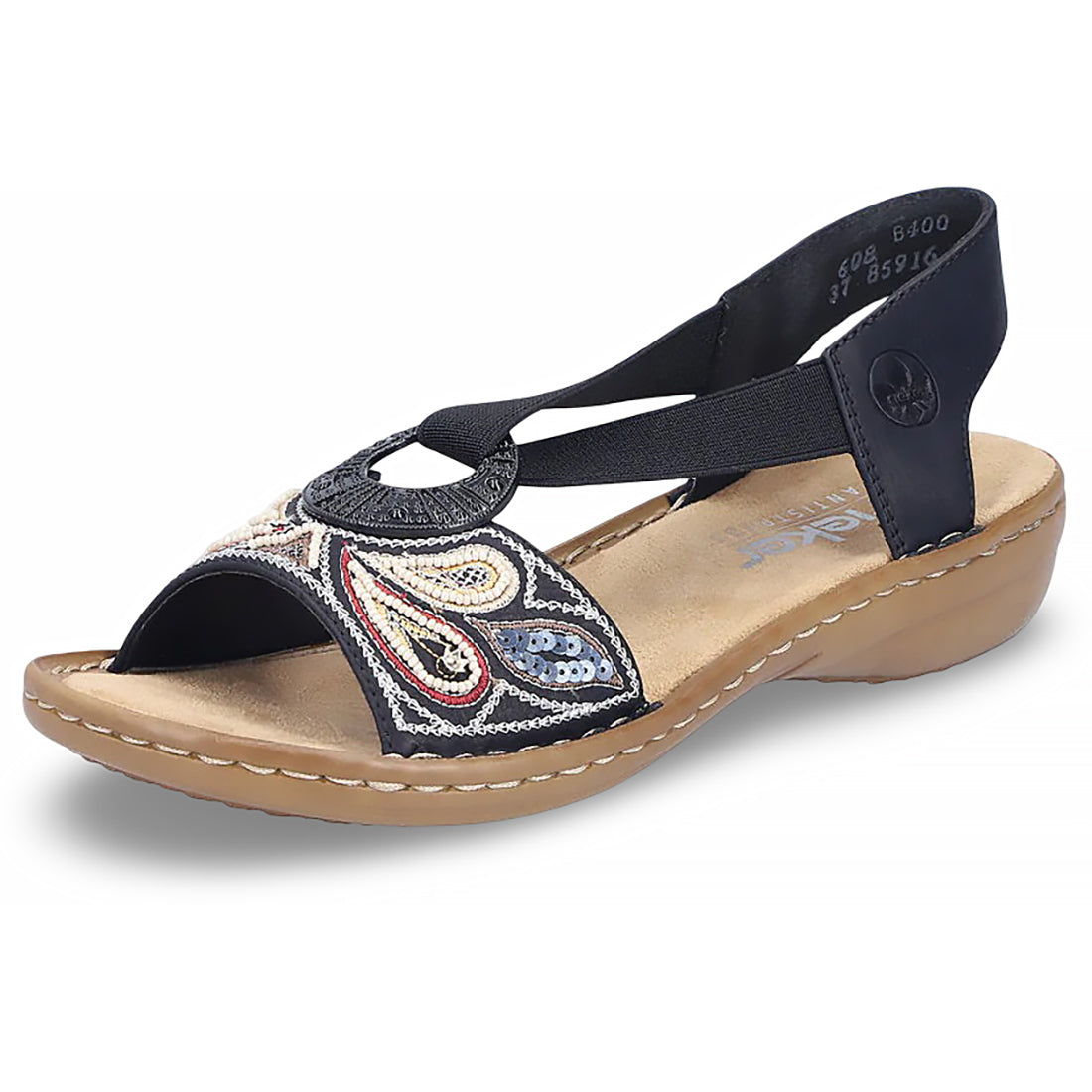 Rieker Regina 608B4 Women's Comfortable Slip-On Shoes for Casual Wear & Everyday Use