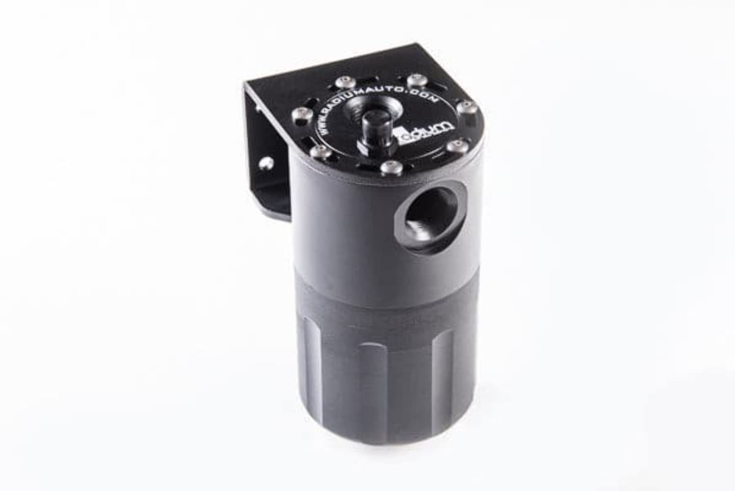 Radium Engineering Universal Short Competition Catch Can Kit 20-0072 - High Performance Oil Catch Can for Racing, Track Days & Street Use - Reduces Engine Blow-by & Improves Performance