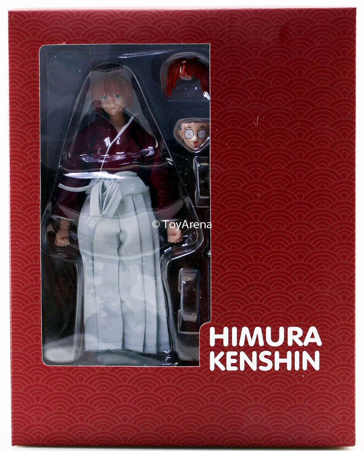 Dasin Models 6 Inch Rurouni Kenshin Himura Kenshin Samurai X Red Version Action Figure - Anime Collectible for Display & Gift Giving | Perfect for Anime Fans, Home Decor, and Office Display