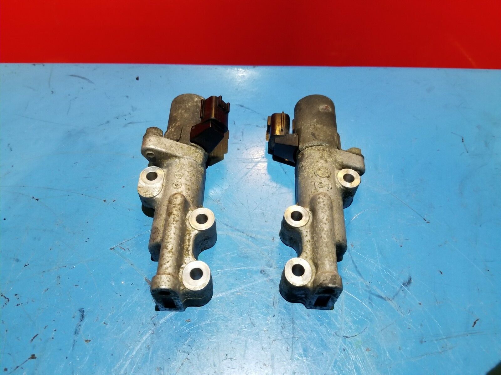 2003-2006 Nissan Maxima VVT Variable Timing Valve Solenoid - OEM Replacement (2-Piece Set) - Fits 110K+ Miles - Improve Engine Performance & Fuel Efficiency