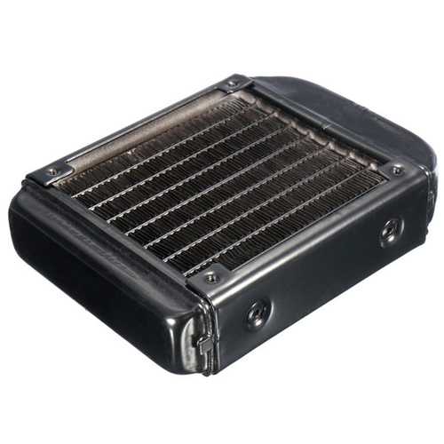 8-Tube Aluminum CPU Water Cooling Radiator 130x100x30mm - High Performance Heat Sink Cooler for PC Gaming & Overclocking
