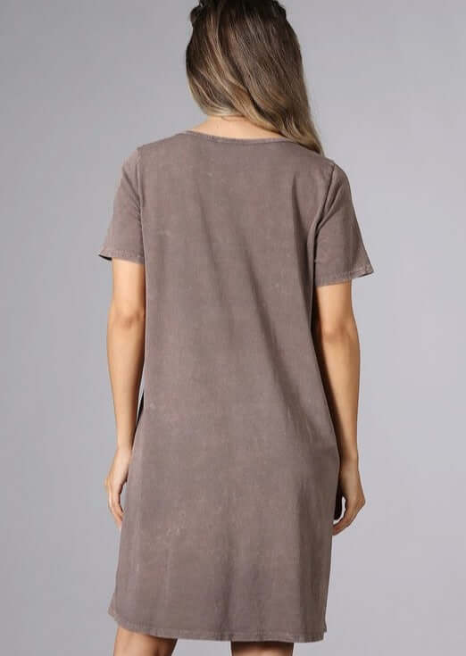 Easy Going Casual Cotton Dress - Made in USA | Comfortable & Stylish Women's Summer Dress for Everyday Wear, Outings & Beach