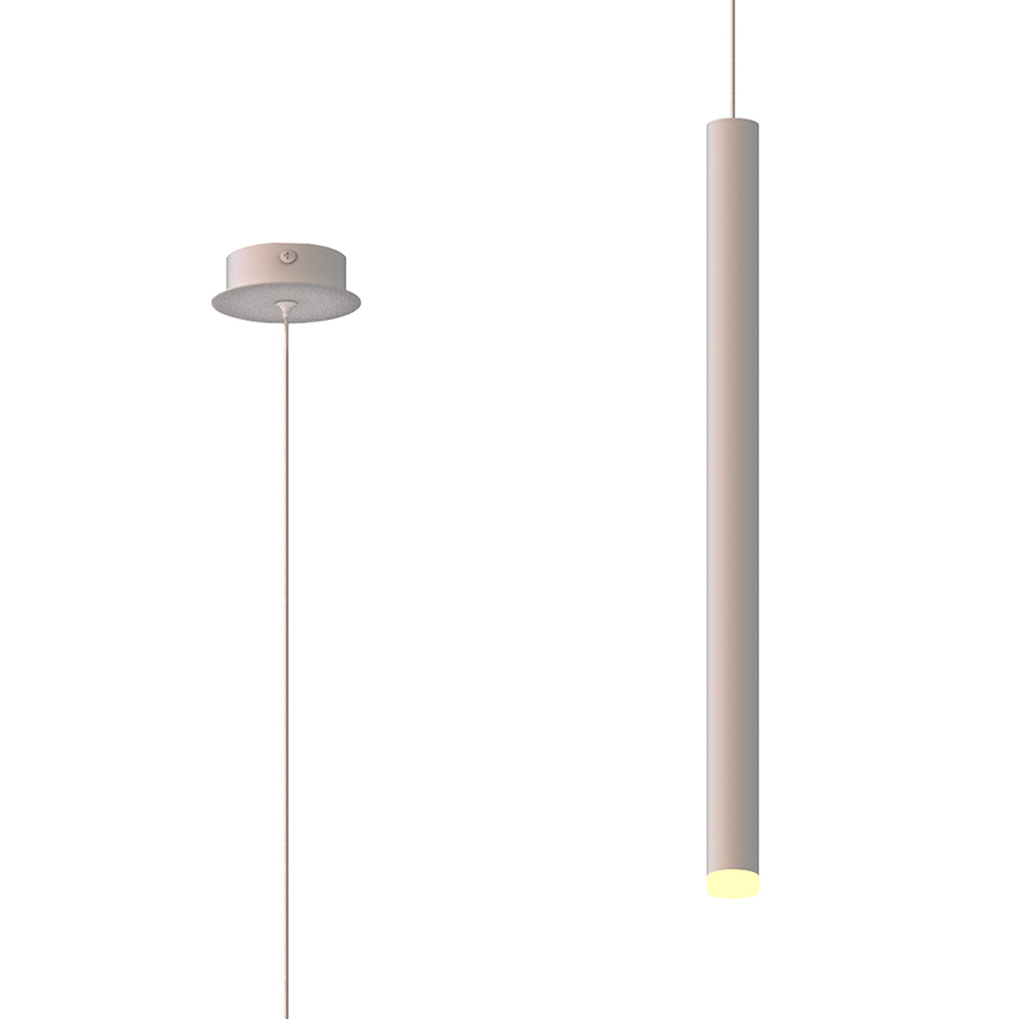 1 Lt LED Pendant Light with Dimmable Function - Modern Hanging Fixture for Kitchen Island, Dining Room & Bedroom Lighting (Multiple Color Options)