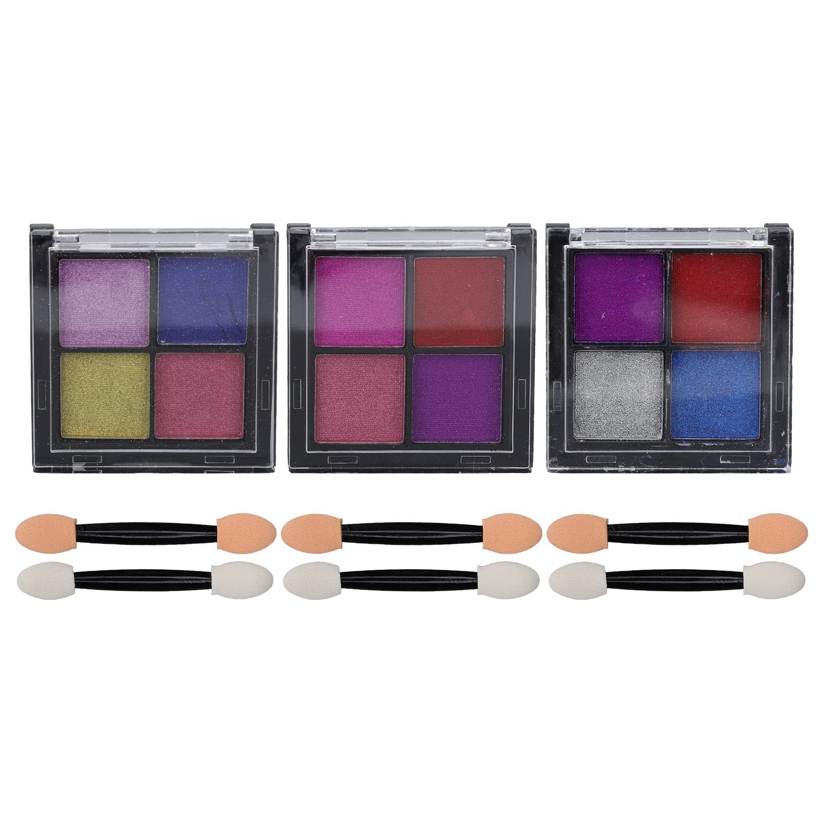 **ANGGREK 3-Piece Mirror Nail Powder Set - 4 Colors Nail Art Powder for DIY Nails, Eyeshadow & Makeup | Perfect for Salon, Home Manicure & Party Glam Looks**
