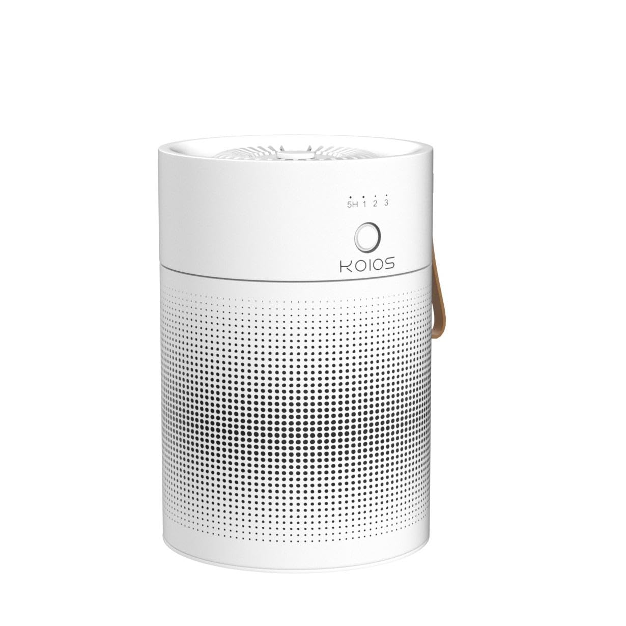 KOIOS H13 True HEPA Air Purifier for Bedroom, Office & Car - Portable USB Desktop Air Cleaner with Night Light & Timer - Removes Smoke, Dust, Pet Dander, Pollen & Odors - Perfect for Allergies, Asthma & Fresh Air at Home or Work
