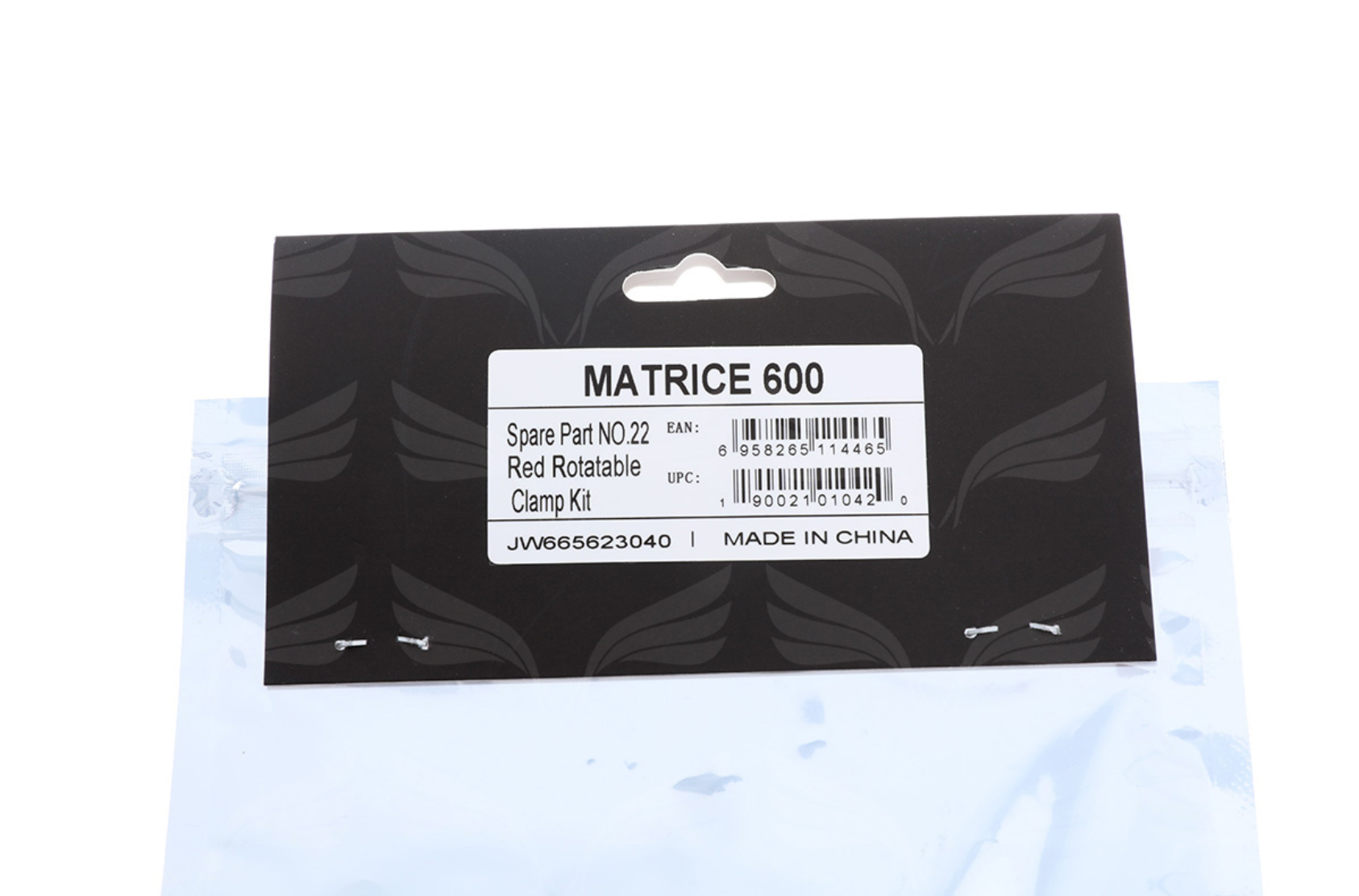 DJI Matrice 600 Part 22 Red Rotatable Clamp Kit - Professional Drone Accessory for Aerial Photography & Cinematic Shots