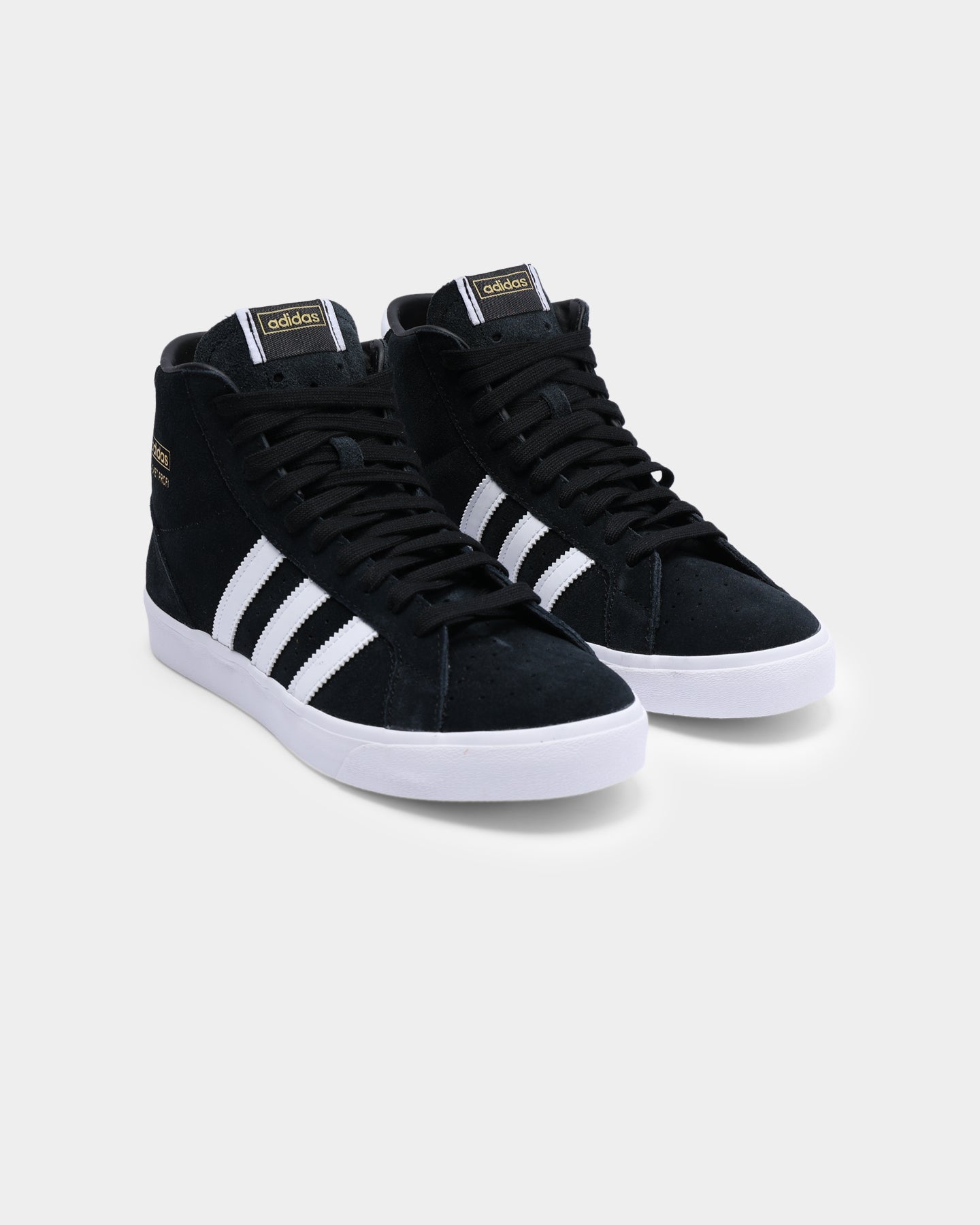 Adidas Basket Profi Sneakers - Black, White & Gold Basketball Shoes for Men & Women | Perfect for Casual Wear, Street Style & Sports Performance