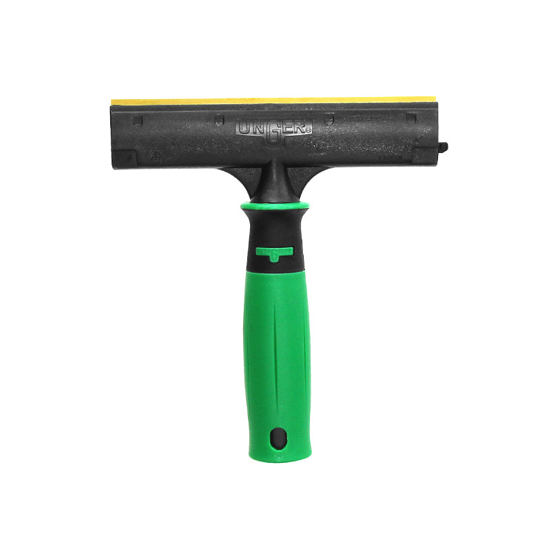 Unger Ergotec 6-Inch/15cm Professional Glass Scraper with Comfort Grip - Perfect for Window Cleaning, Auto Glass, and Home Improvement Projects