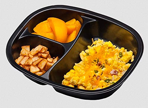 Golden Gourmet Western Scrambled Eggs with Peaches & Seasoned Potatoes - 10oz (Pack of 20) | Easy Breakfast Meal Prep | Camping & Freezer-Friendly Food