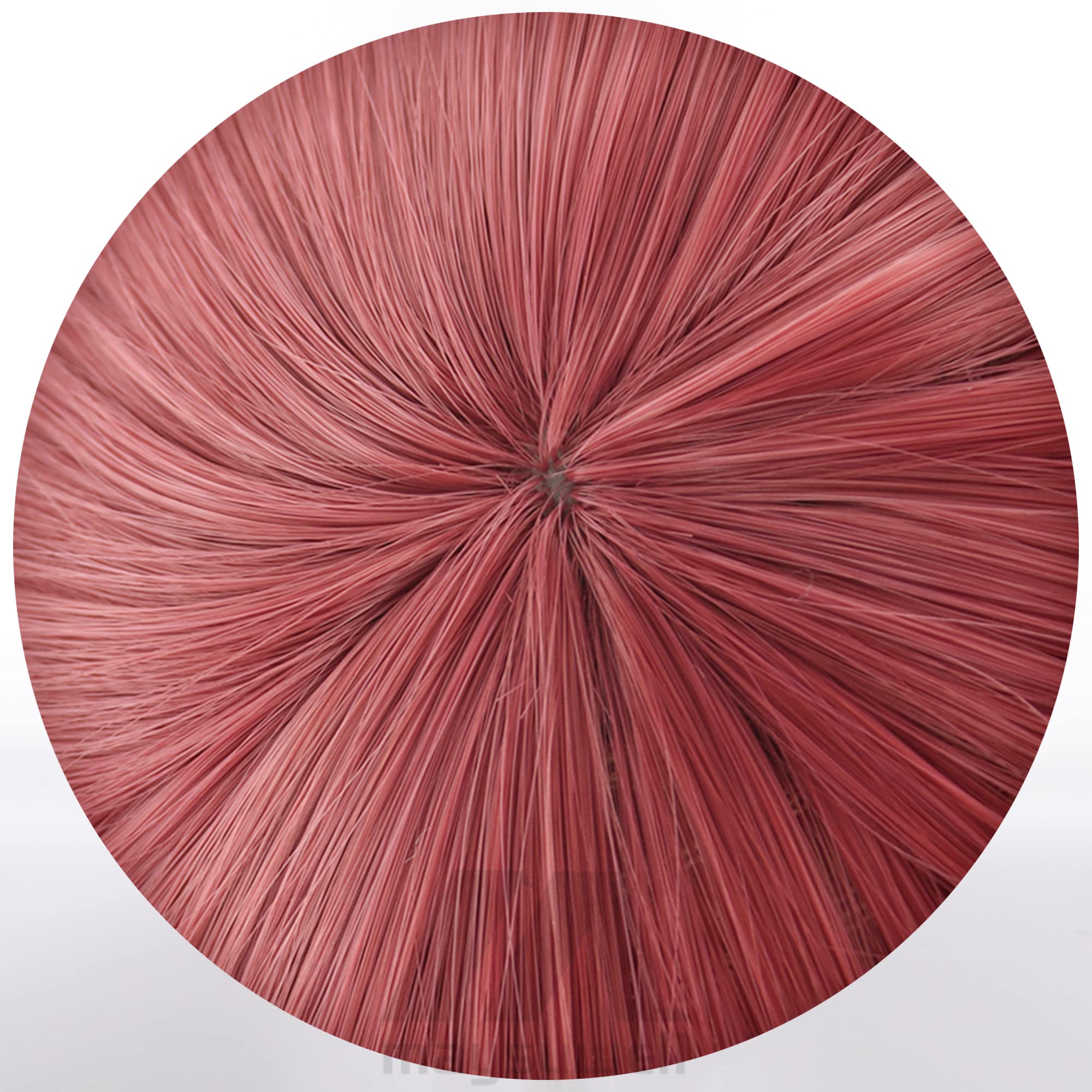 Anime Long Orange Pink Cosplay Makima Wig for Chainsaw Man Halloween Costume Party | High-Quality Synthetic Hair Wig for Adults | Perfect for Cosplay, Halloween, Anime Conventions & Themed Parties