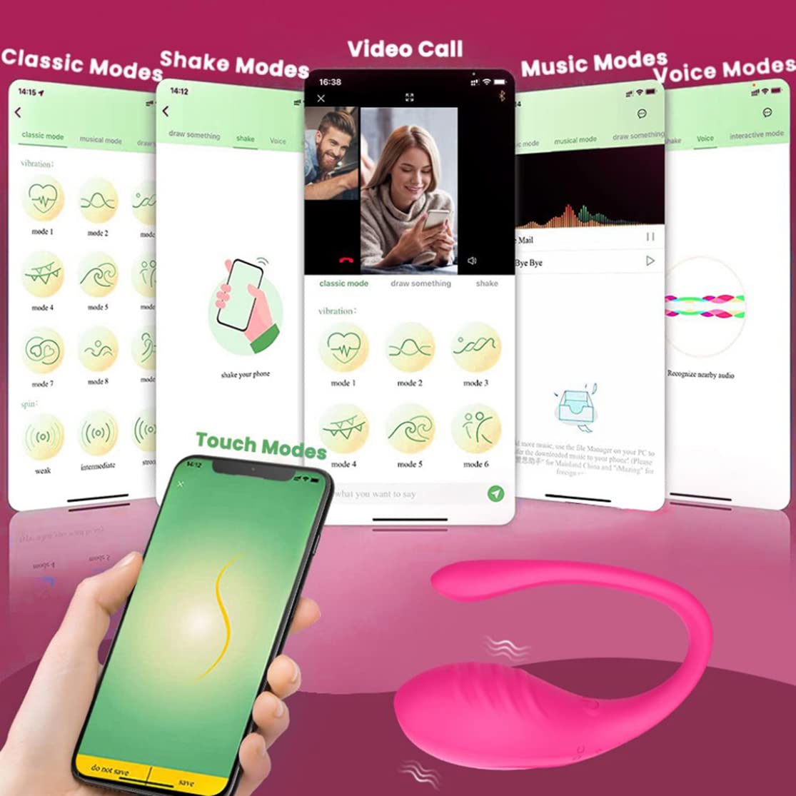 10 Speed APP Remote Control Vibrator for Women - Mini G-Spot & Clitoral Stimulator, Waterproof Love Egg for Couples Play | Perfect for Long Distance Romance, Bedroom Fun & Solo Pleasure