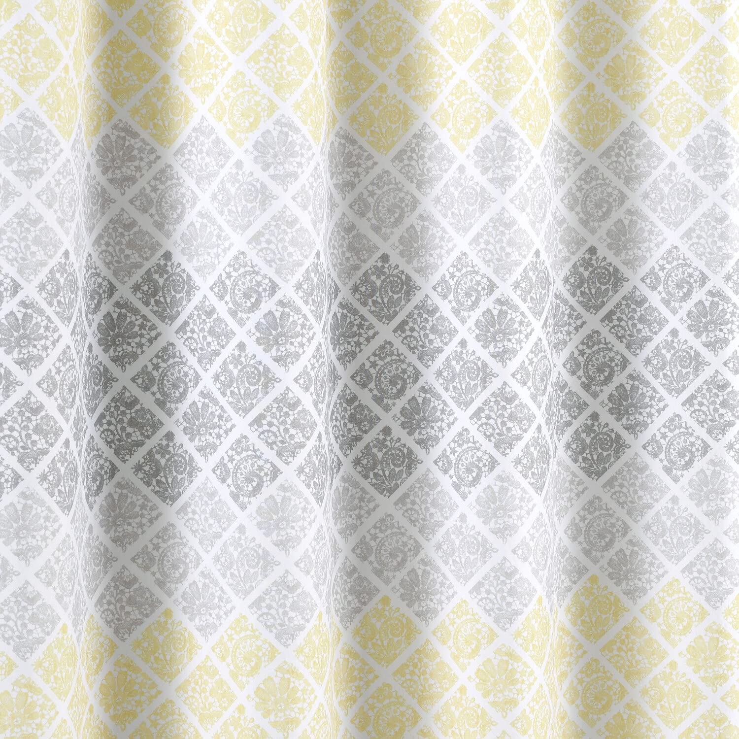 Lush Decor Medallion Ombre Curtain 84x52