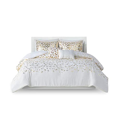 Ivory/Gold Animal Printed