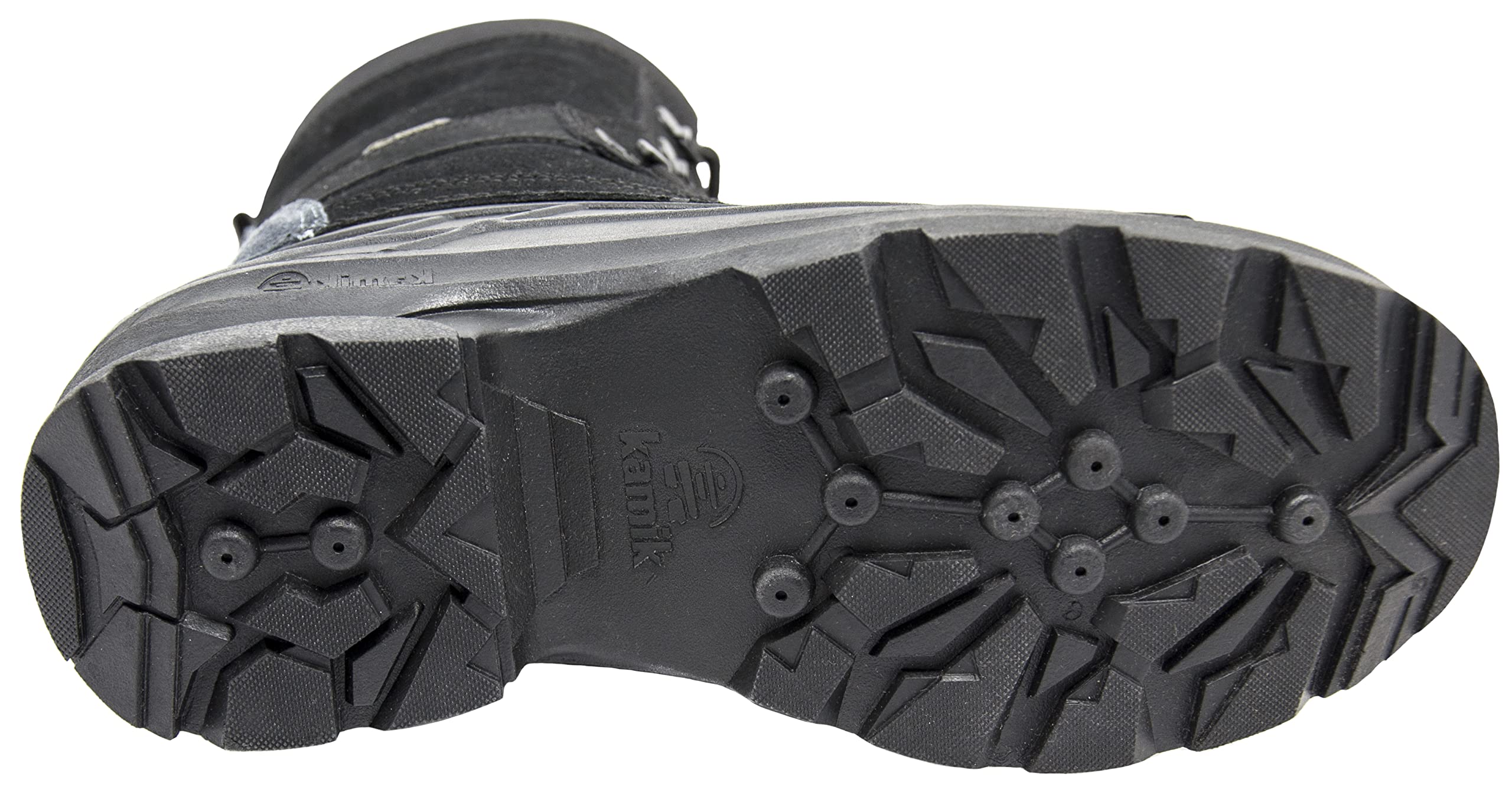 Kamik Nation Plus Leather Snow Boots for Men - Thermal & Waterproof Winter Boots - Ideal for Snow Hiking, Ice Fishing & Cold Weather Outdoor Activities
