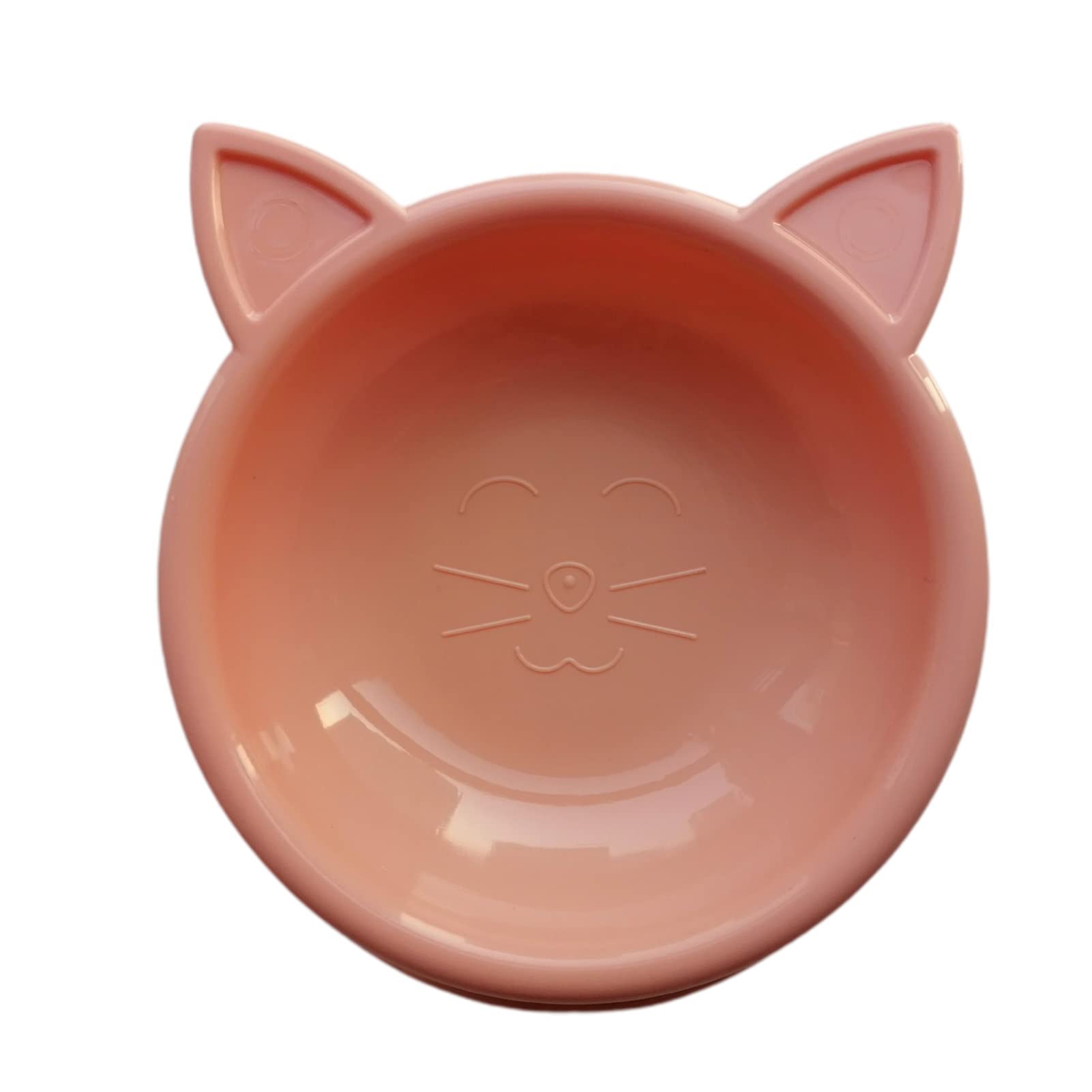 GUOHAN Non-Slip Pet Food Bowl - Bite-Resistant Dog Water Feeder & Cat Dishes, Multi-Use Pink Pet Feeding Bowl for Dogs & Cats - Perfect for Home, Travel & Outdoor Use