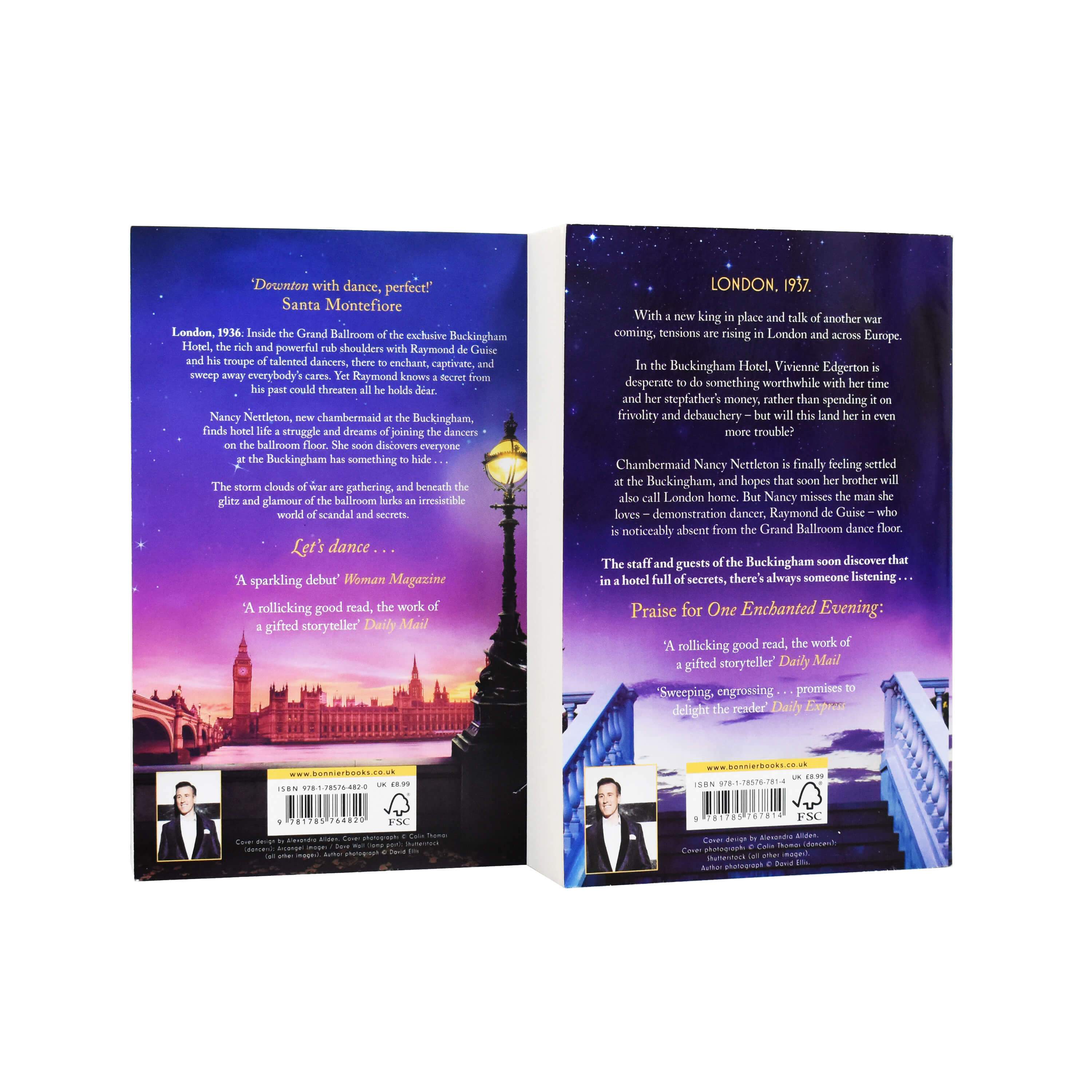 Anton Du Beke 2 Book Set: One Enchanted Evening & Moonlight Over Mayfair - Adult Romance Paperback Novels for Book Clubs & Cozy Reading