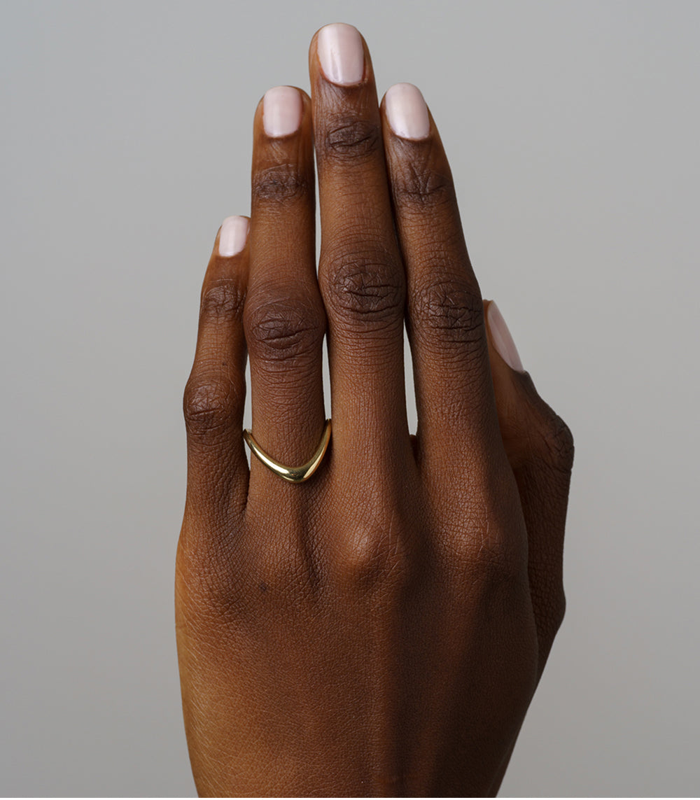 Large Melt Ring - Unique Handcrafted Engagement Ring for Women - Perfect for Proposals, Weddings & Anniversary Gifts