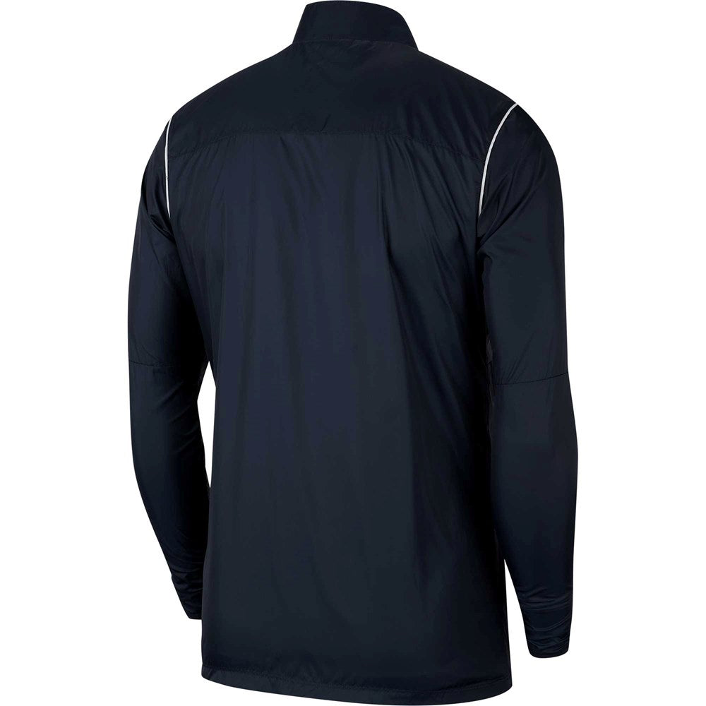 Nike Park 20 Waterproof Rain Jacket for Men & Women - Obsidian Blue Windbreaker for Hiking, Running & Outdoor Activities