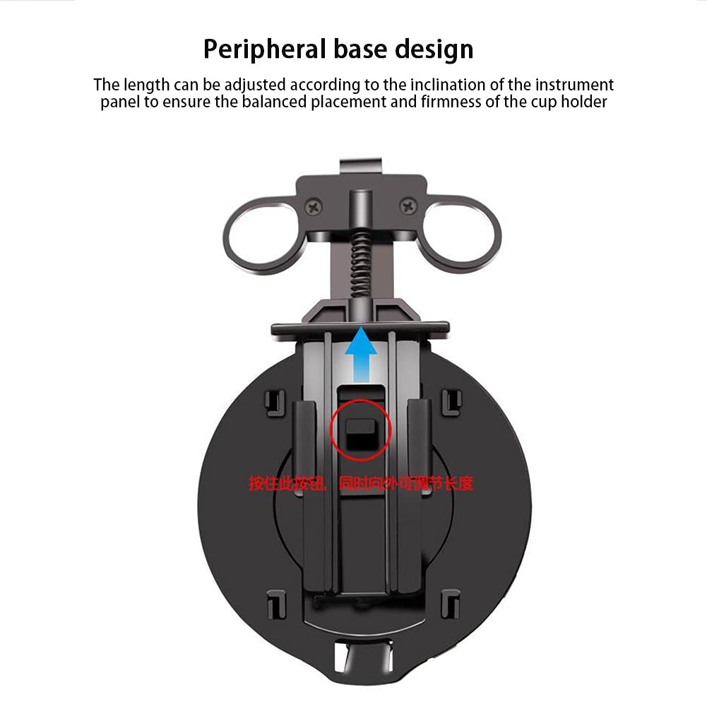 Universal Car Air Vent Cup Holder - Anti-Shake Beverage Holder for Auto Air Outlet, Car Accessories for Coffee, Water Bottles & Drinks - Perfect for Road Trips, Commuting & Travel Accessories