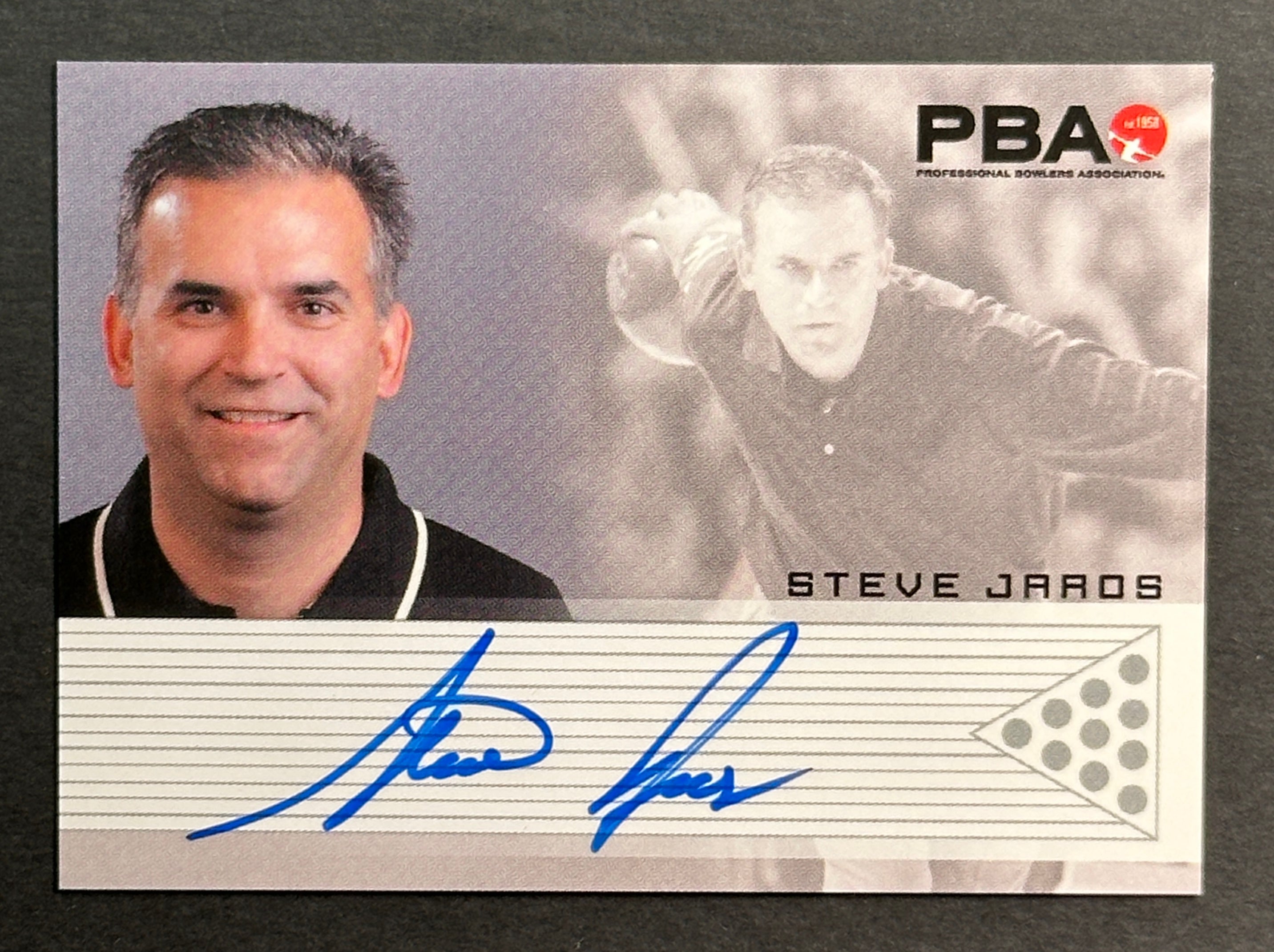 Steve Jaros 2007 Rittenhouse PBA Autograph Bowling Trading Card - Perfect for Collectors, Sports Memorabilia Enthusiasts & Bowling Fans