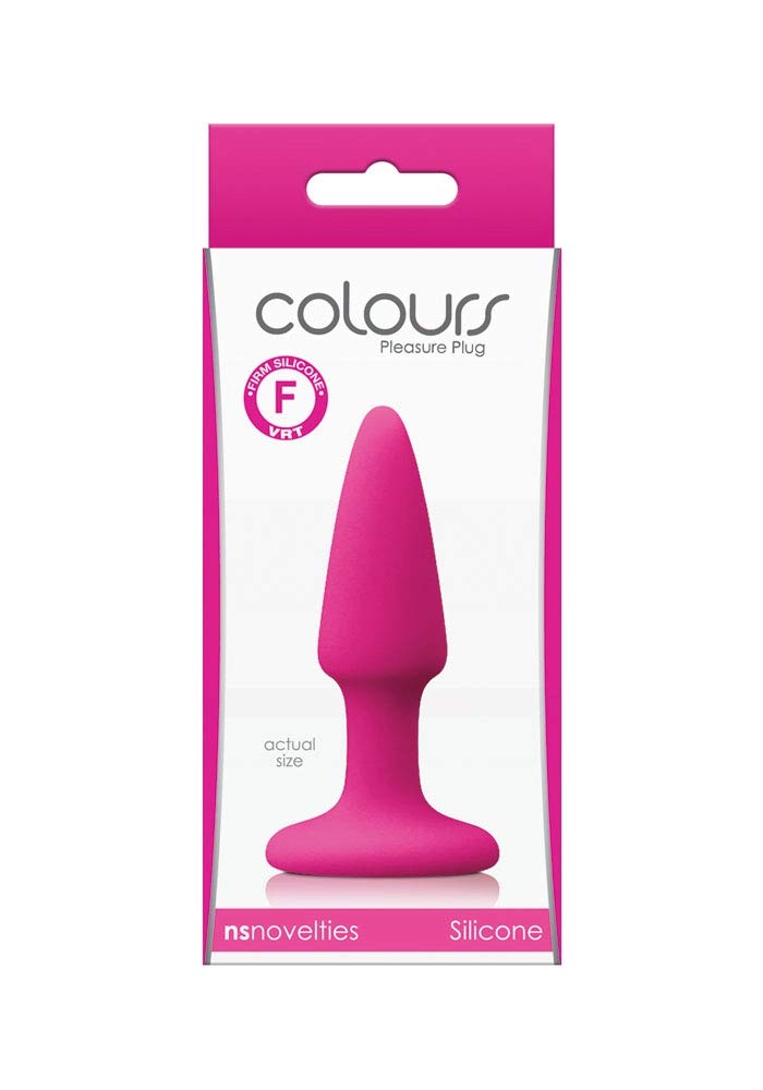Colors Pleasures Mini Plug in Pink - Discreet & Comfortable Personal Massager for Sensual Relaxation at Home or Travel