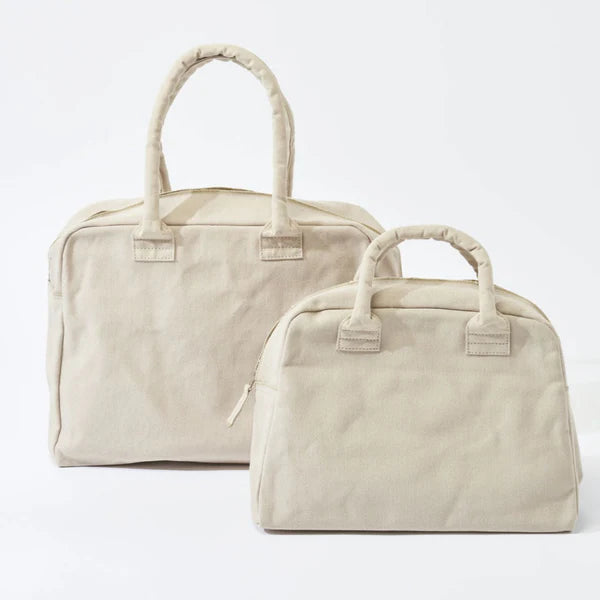 Kurashiki Hampu Canvas Briefcase - Small Size Mustard Yellow - Stylish & Durable Work Bag for Office, Business, and Travel