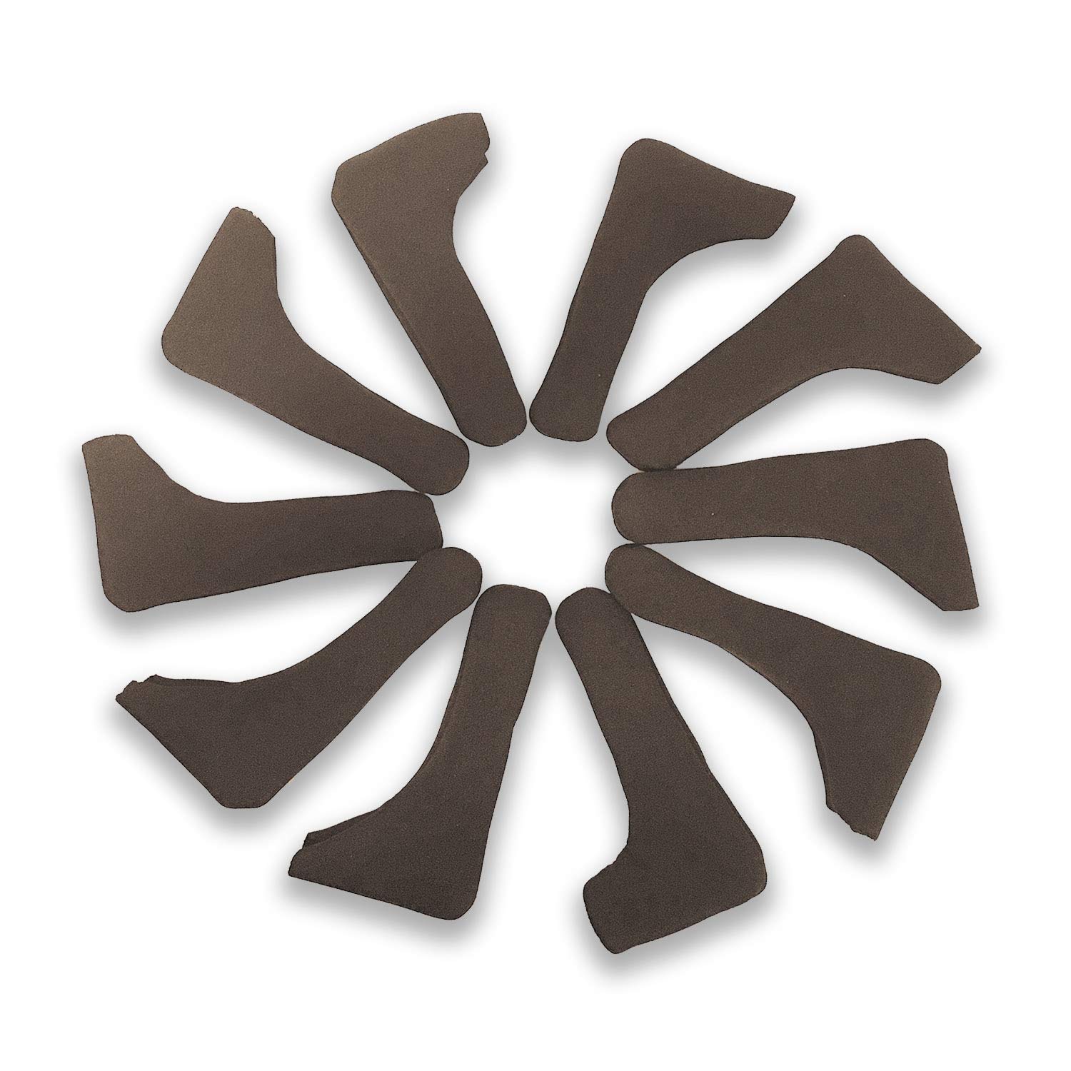 Hot Door Handle Covers (10 Pack Brown) - Anti-Scald Door Knob Protectors for Hot & Cold Doors - Heat Resistant & Child Safe for Kitchen, Bathroom & Outdoor Use