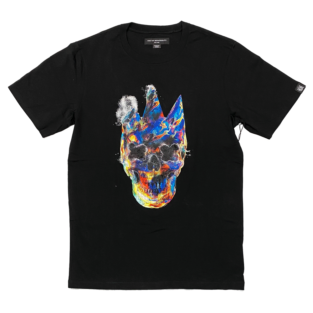 Bubble Tee - Soft & Stylish Black T-Shirt for Women | Trendy Casual Wear for Everyday Outfits & Layering