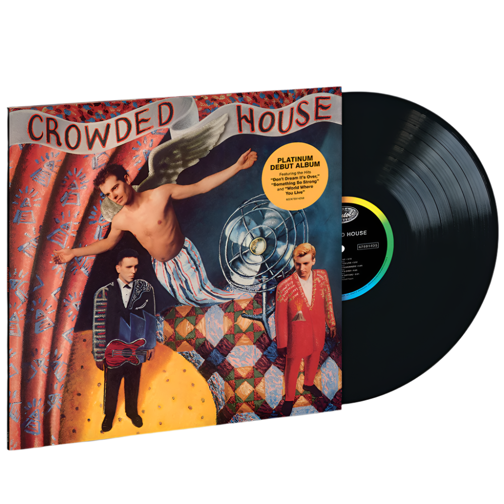 Crowded House Vinyl LP Record - Classic Rock Music Album for Collectors & Audiophiles | Perfect for Home Listening, Gifts & Music Enthusiasts