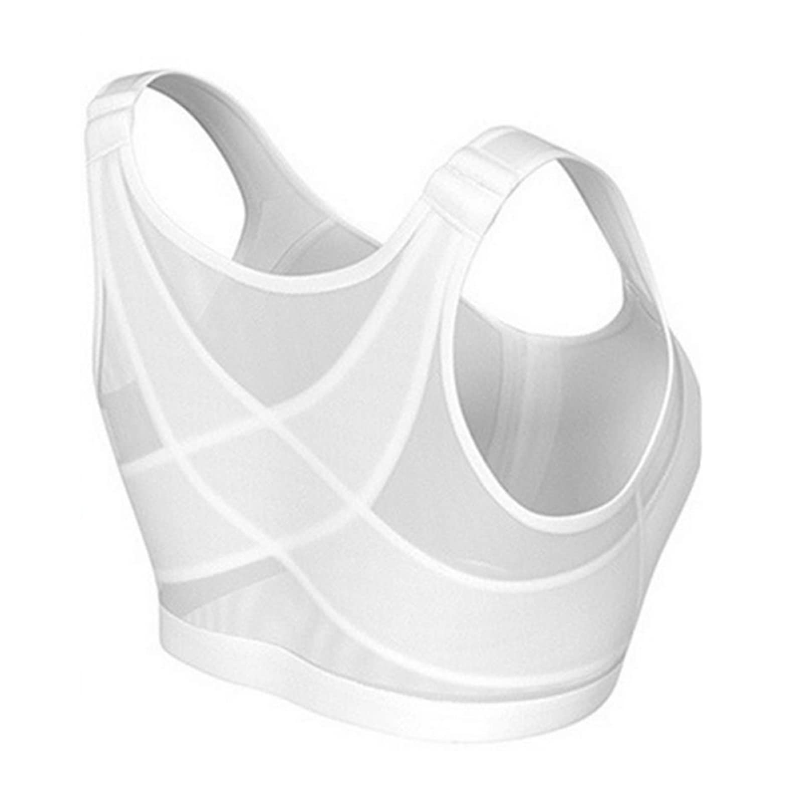 Women's Posture Corrector Bra S-5XL - Breathable Back Support Lift Up Bra for Sports & Fitness - Shockproof Vest Bras for Workout, Yoga & Daily Wear