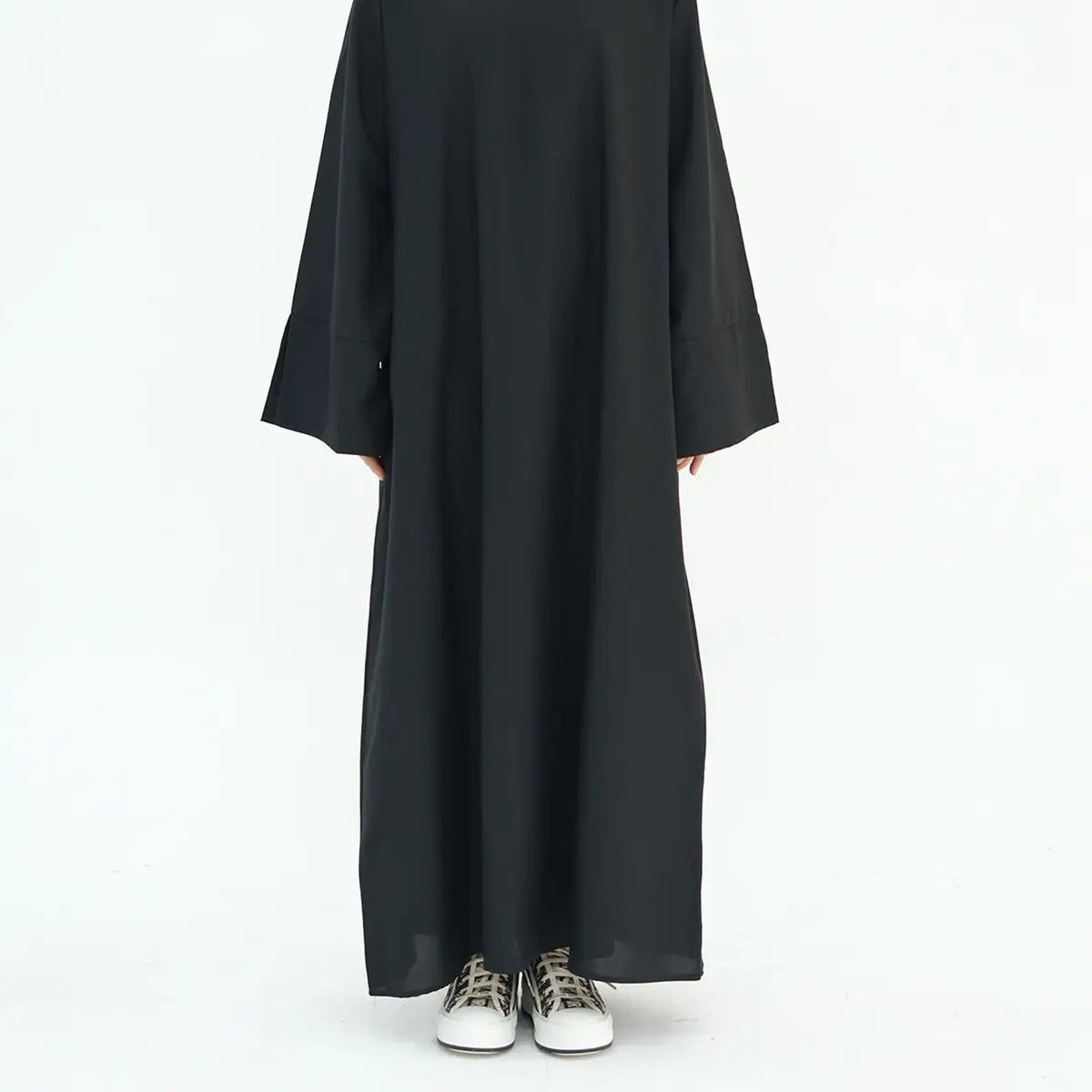 Turkish Loose Abaya Dress for Women - Comfortable Daily Wear Islamic Modest Clothing for Prayer, Mosque & Casual Outfits