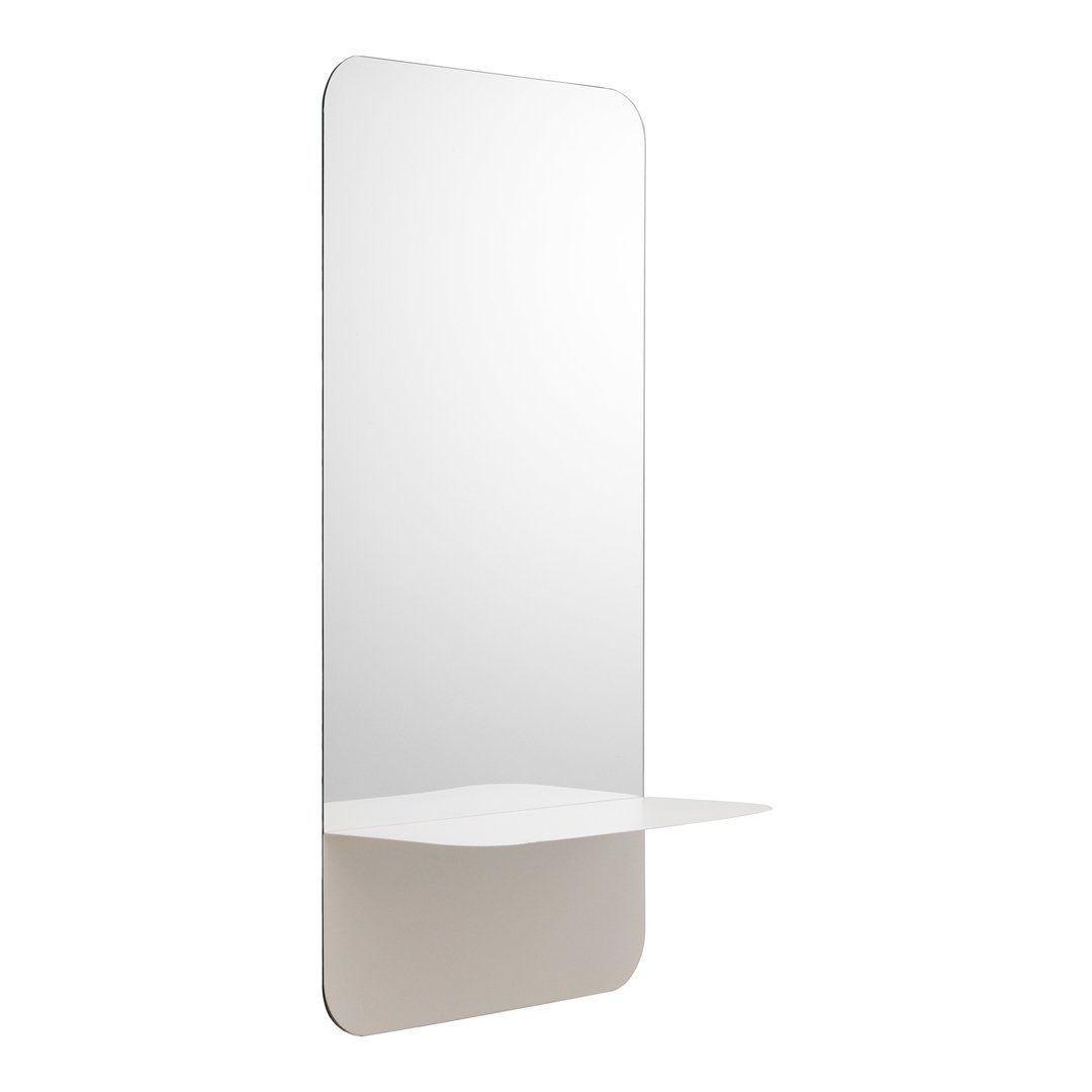 Horizon Mirror Vertical - Full Length Wall Mirror for Home Decor, Bedroom, Living Room & Gym - Modern Frameless Design for Dressing, Yoga & Fitness