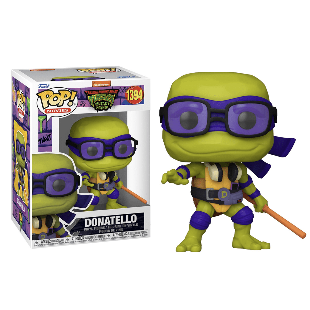 TMNT Mutant Mayhem Donatello Action Figure - Teenage Mutant Ninja Turtles Collectible Toy for Kids & Fans - Perfect for Playtime, Display & Gifts