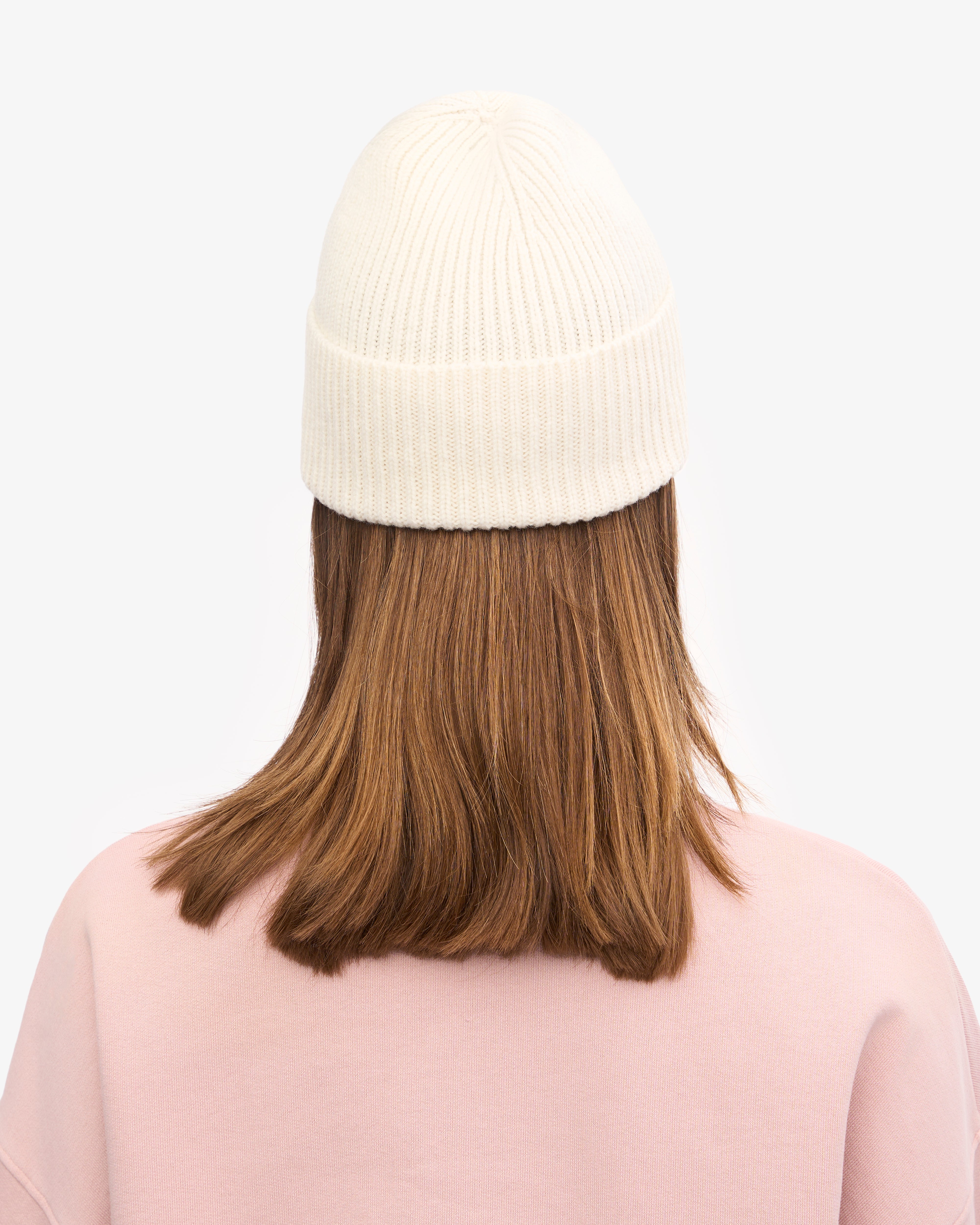 Premium Merino Wool Beanie Hat for Men & Women - Soft & Warm Winter Accessory in Optical White - Perfect for Skiing, Hiking & Outdoor Activities